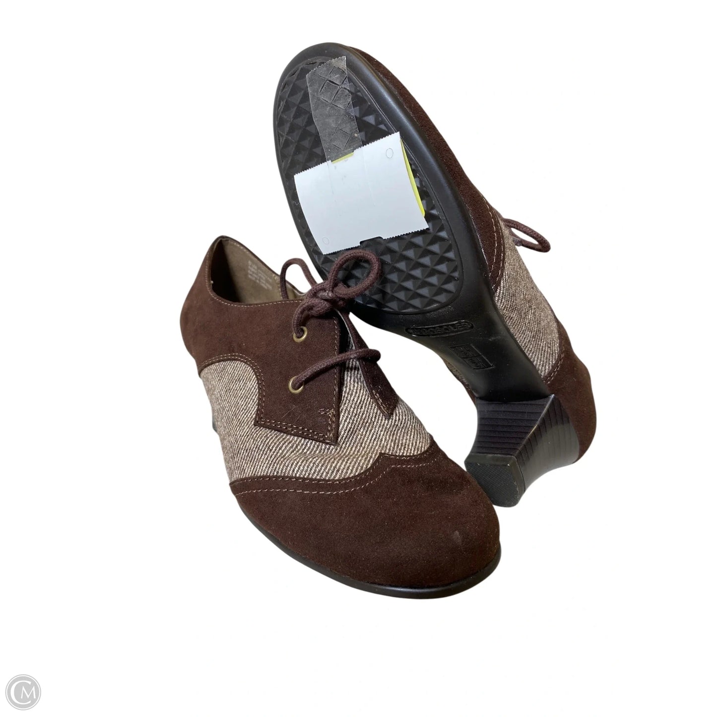 Shoes Heels Block By Aerosoles In Brown, Size: 6.5