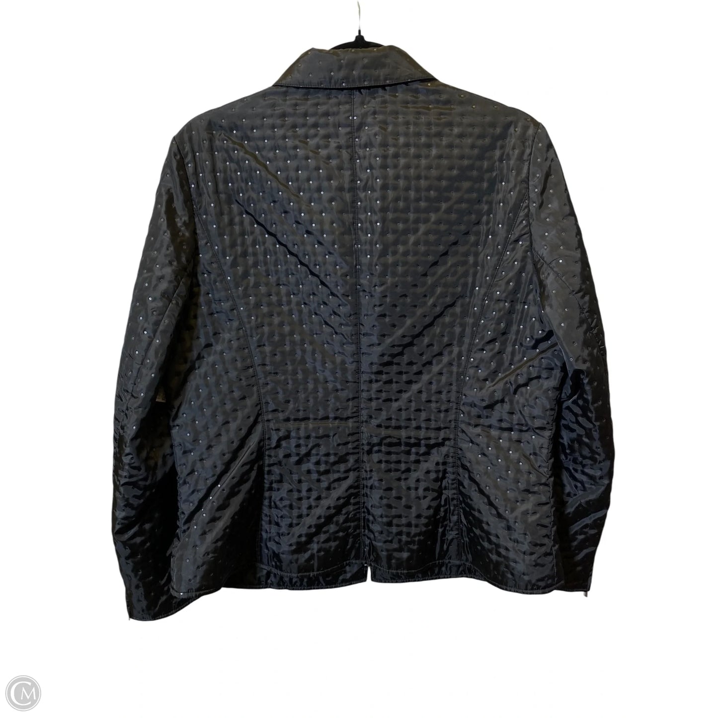 Jacket Puffer & Quilted By Talbots In Black, Size: 14