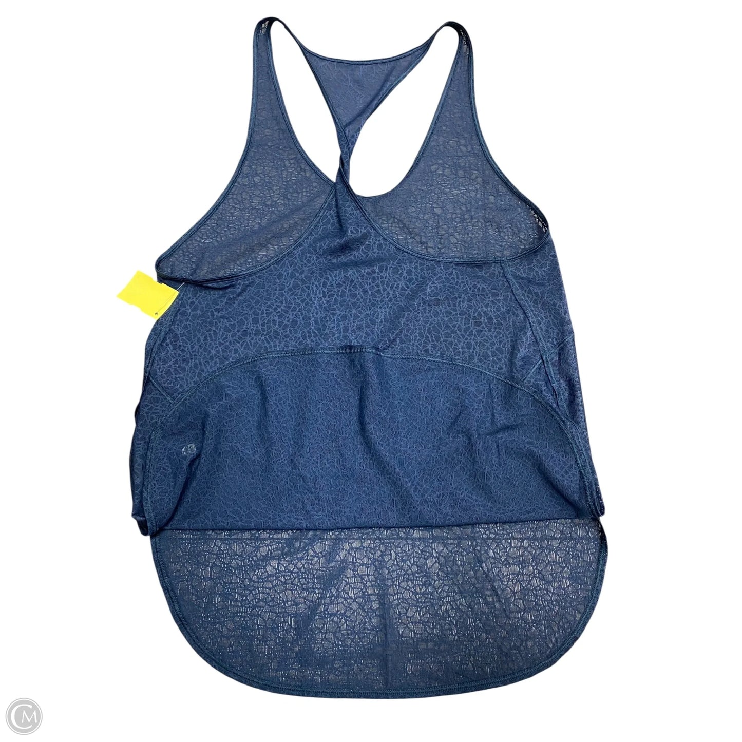 Athletic Tank Top By Lululemon In Blue, Size: M