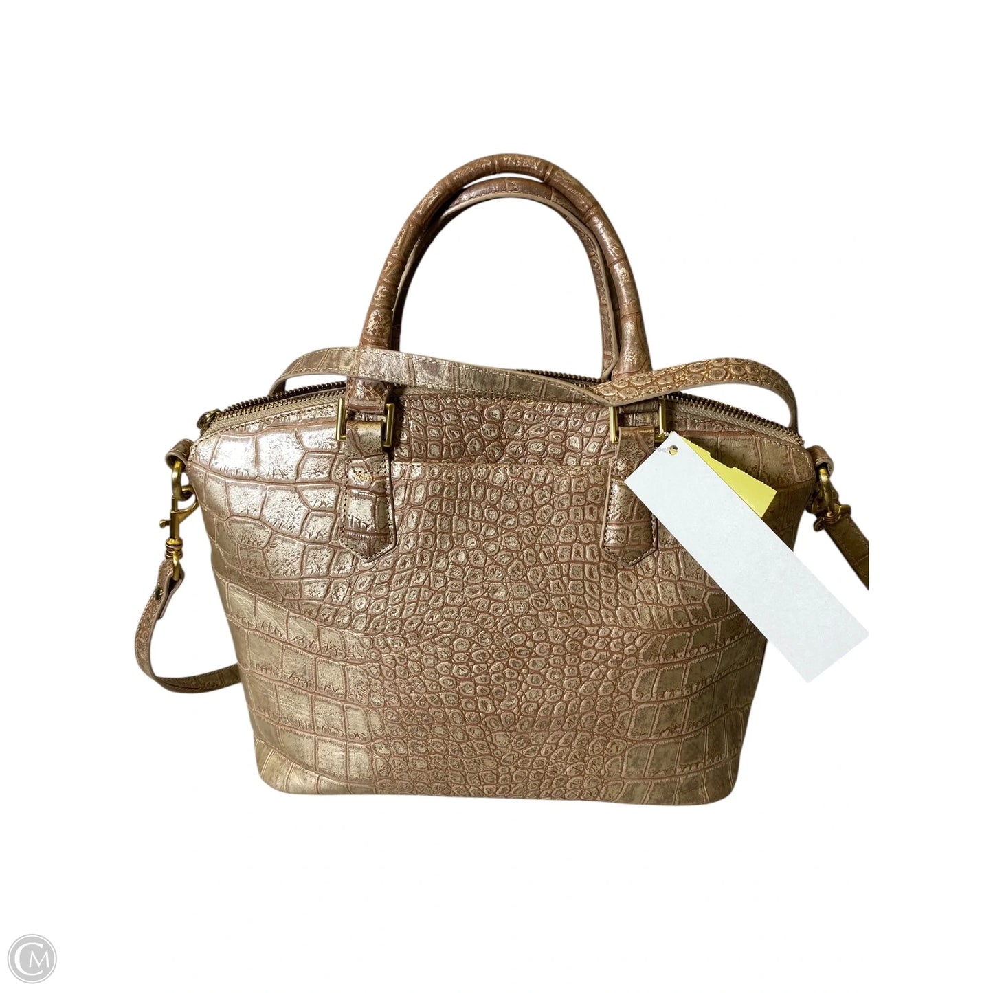 Handbag Designer By Brahmin, Size: Medium