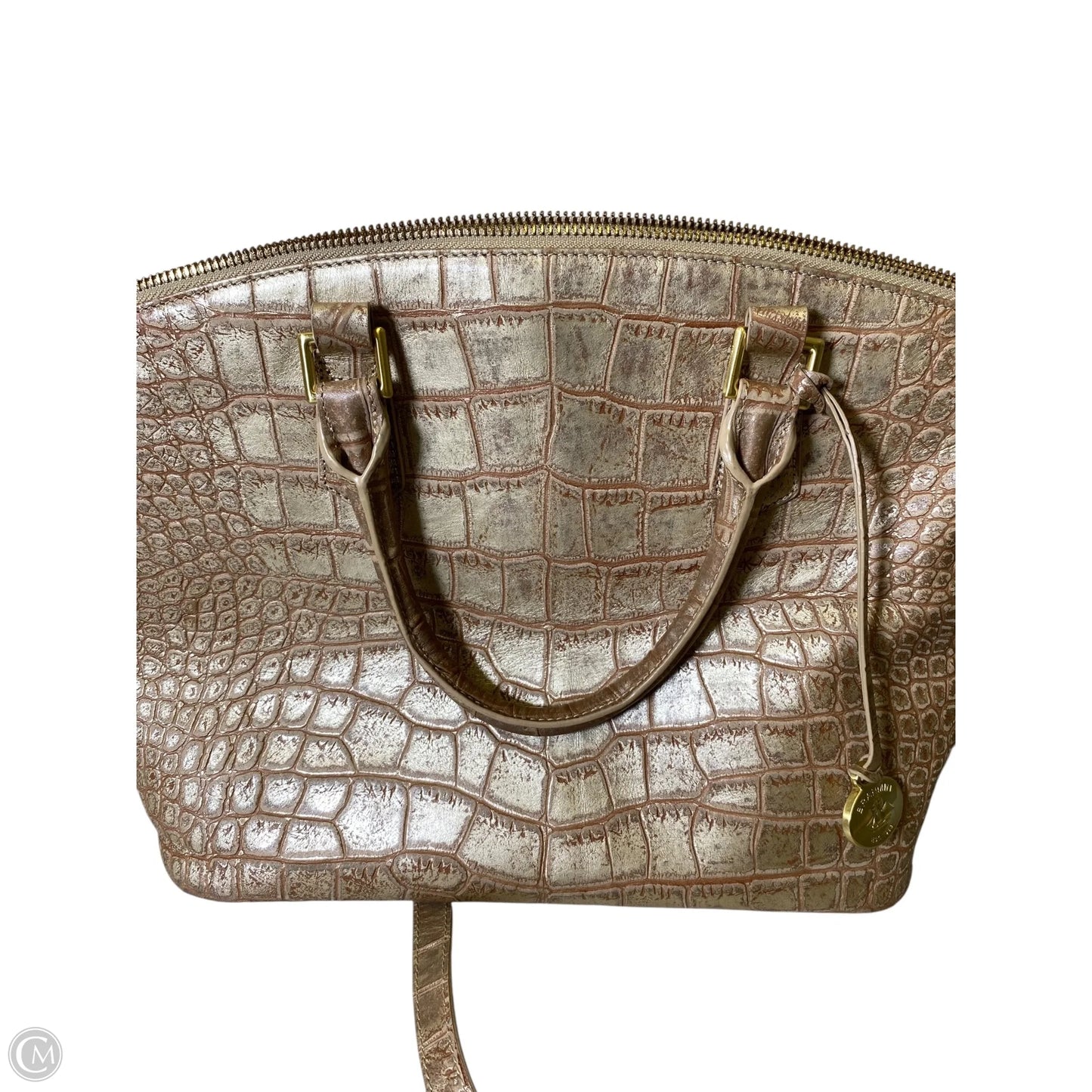 Handbag Designer By Brahmin, Size: Medium