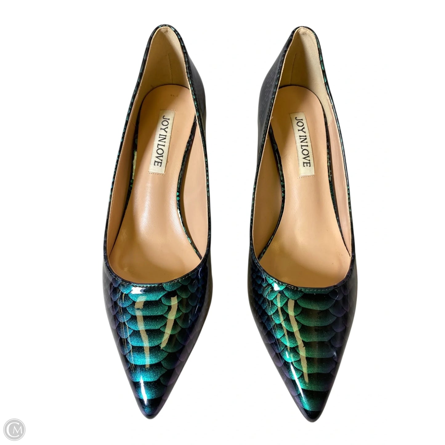Shoes Heels Kitten By Clothes Mentor In Snakeskin Print, Size: 7
