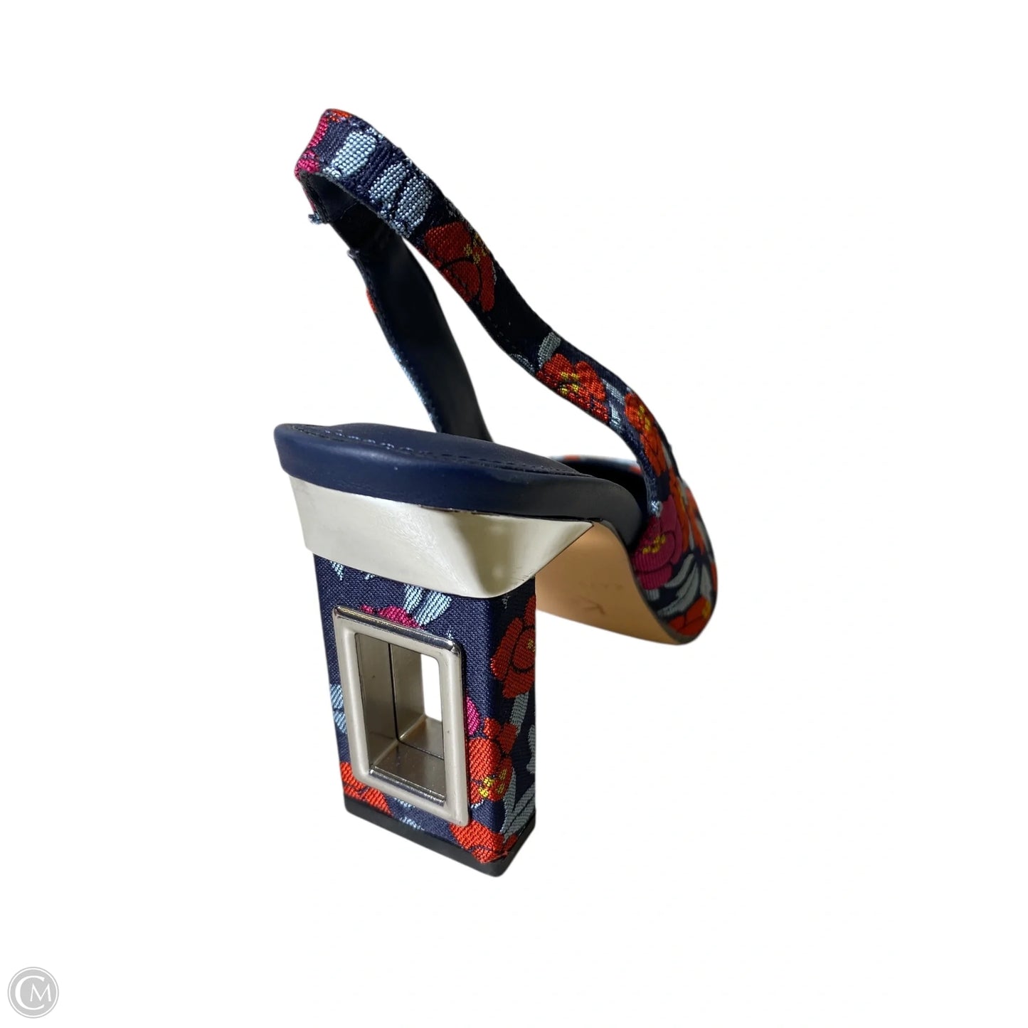 Shoes Heels Block By Katy Perry In Floral Print, Size: 7