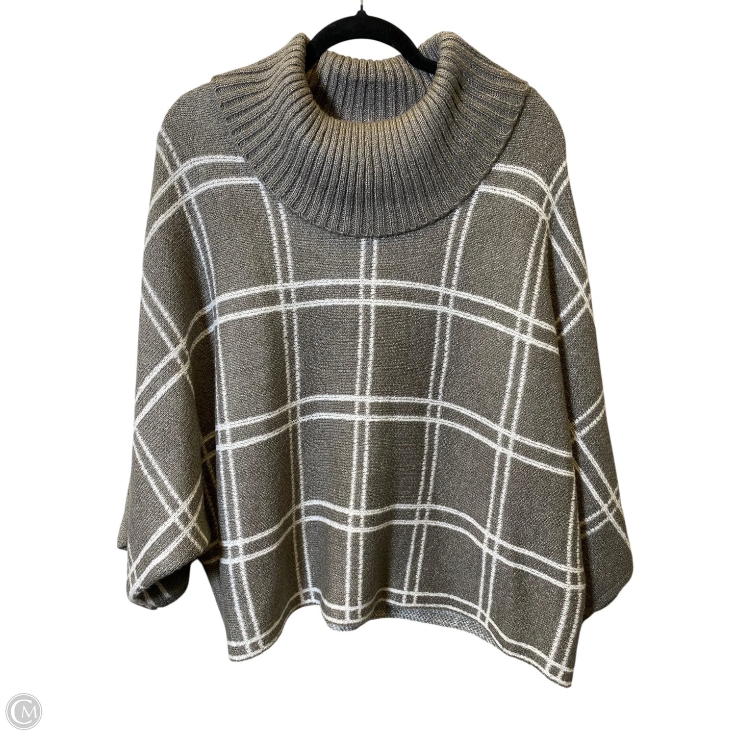 Sweater By Lane Bryant In Plaid Pattern, Size: 22