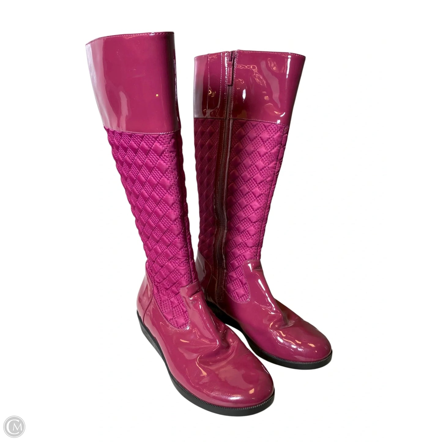 Boots Knee Flats By Cole-haan In Pink, Size: 8.5