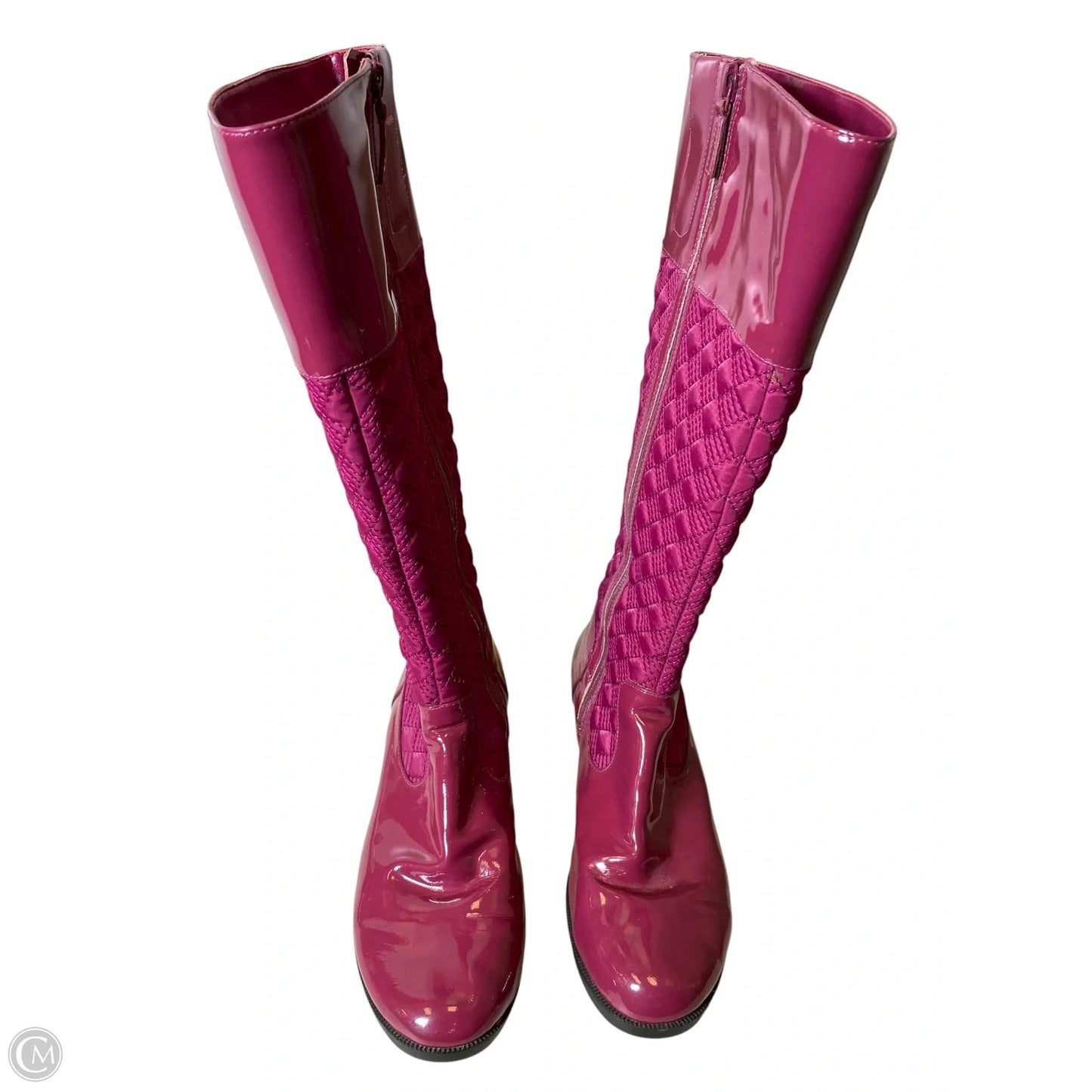 Boots Knee Flats By Cole-haan In Pink, Size: 8.5