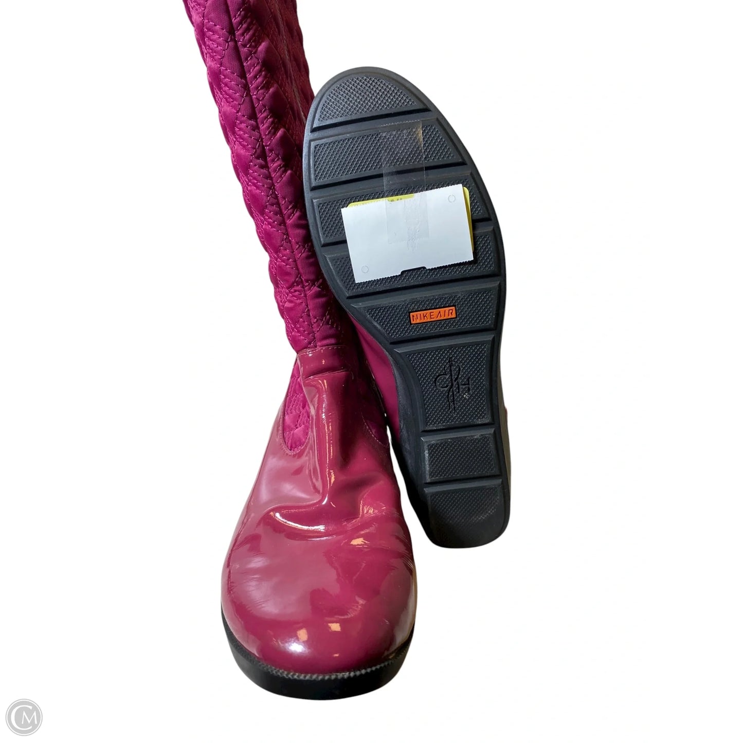 Boots Knee Flats By Cole-haan In Pink, Size: 8.5