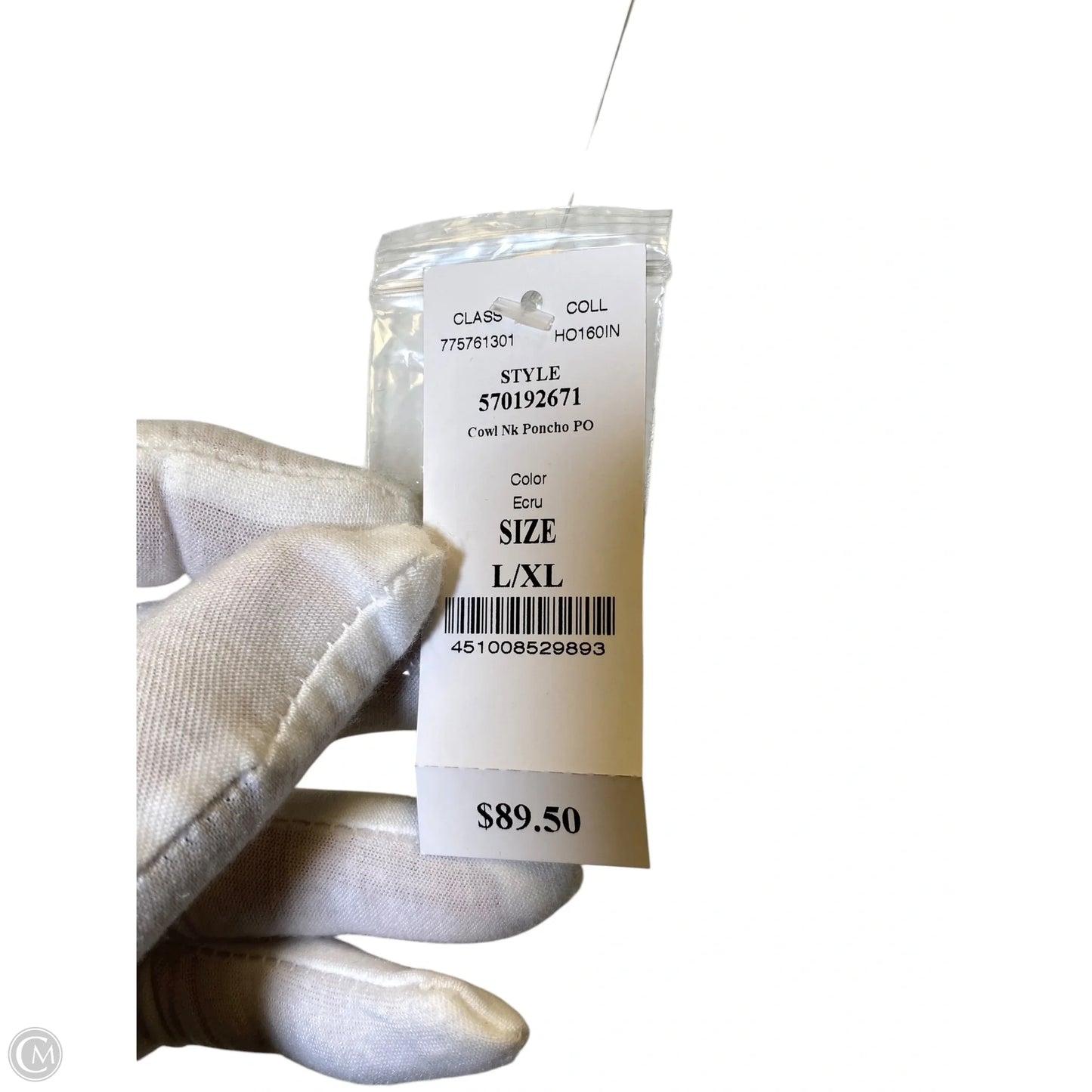 Shawl By White House Black Market In Cream, Size: L
