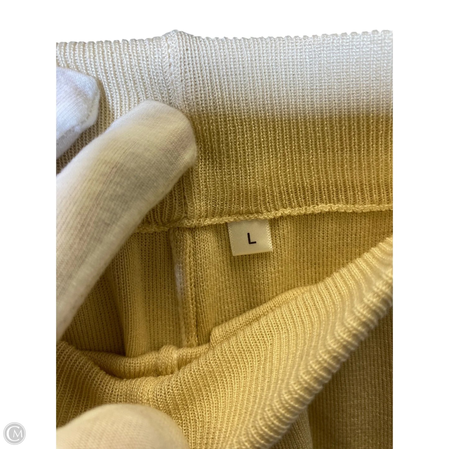 Pants Lounge By Clothes Mentor In Beige, Size: L