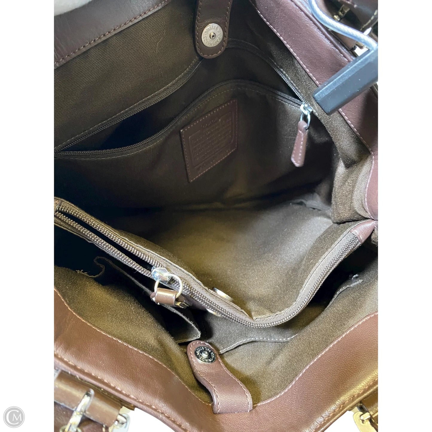 Handbag Designer By Coach, Size: Medium