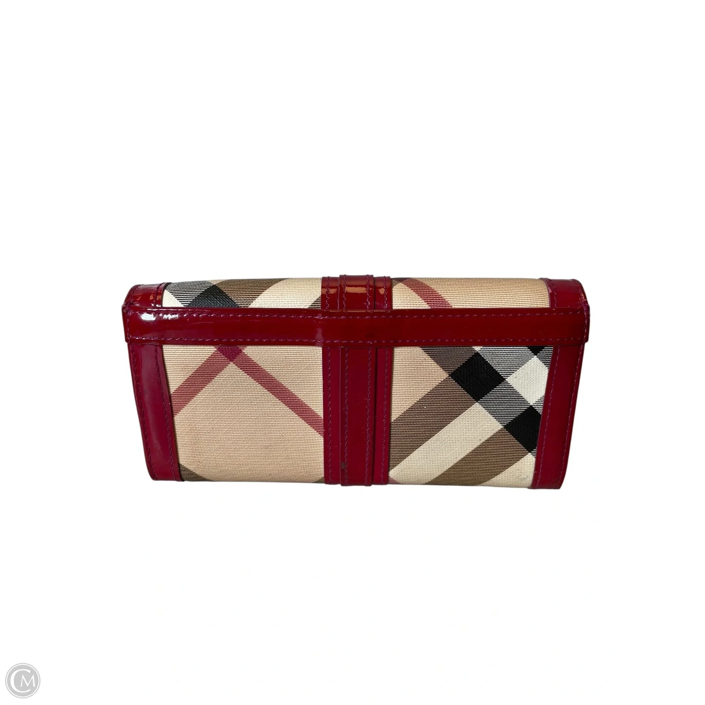 Wallet Luxury Designer By Burberry, Size: Medium