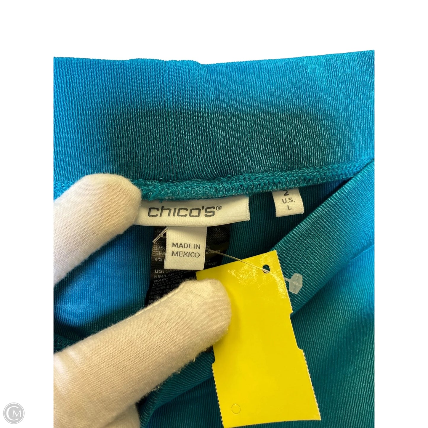 Pants Lounge By Chicos In Teal, Size: L