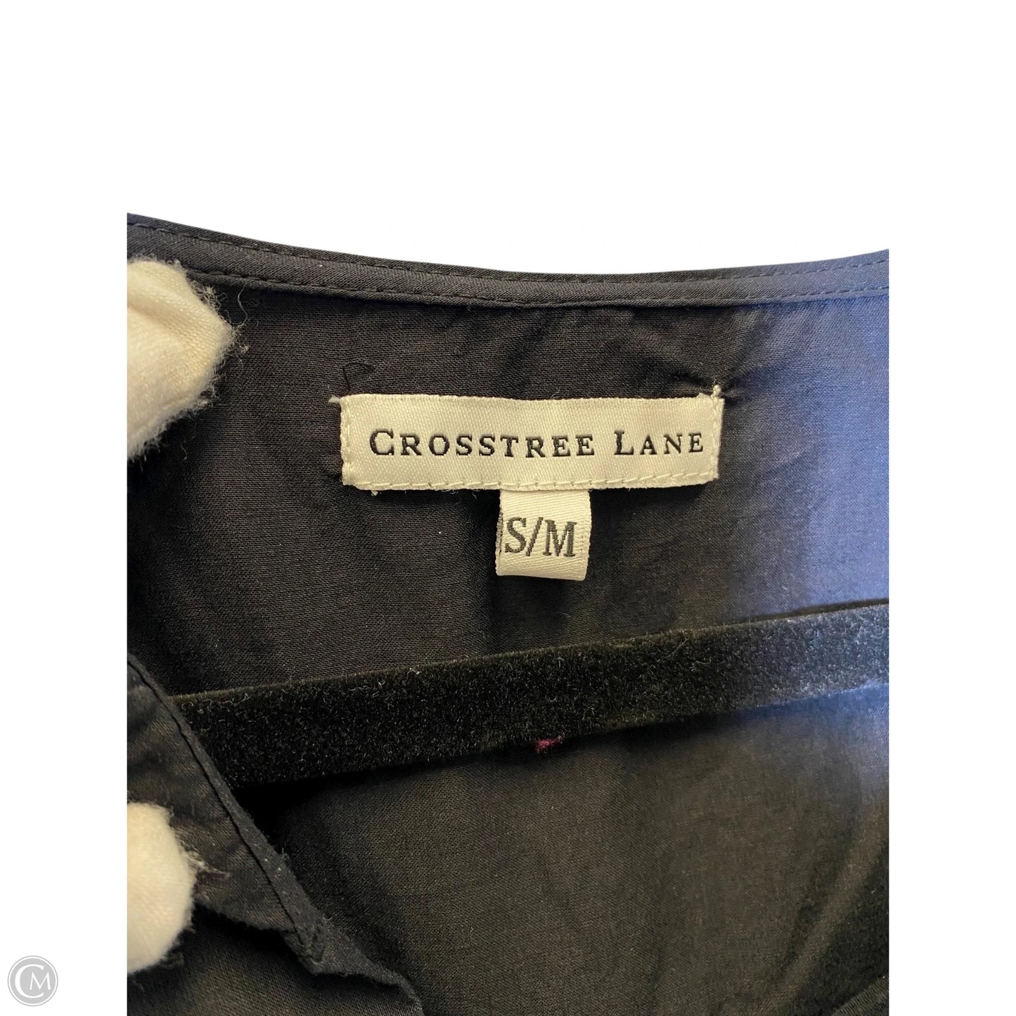 Top 3/4 Sleeve By Clothes Mentor In Black, Size: M