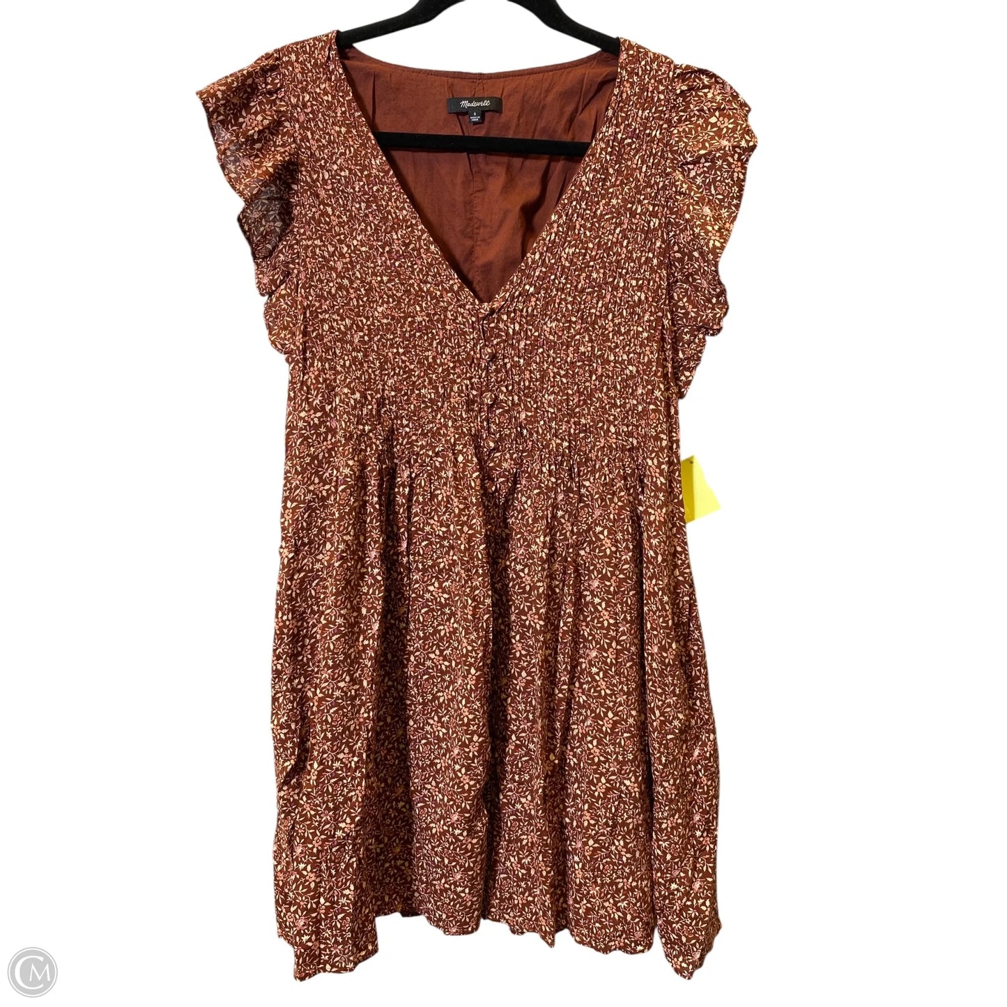 Dress Casual Short By Madewell In Orange, Size: S
