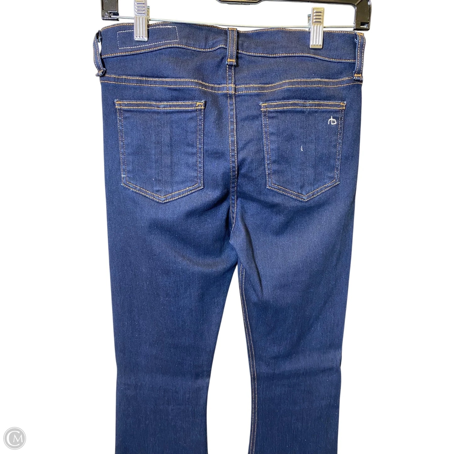Jeans Boot Cut By Rag And Bone In Blue Denim, Size: 4