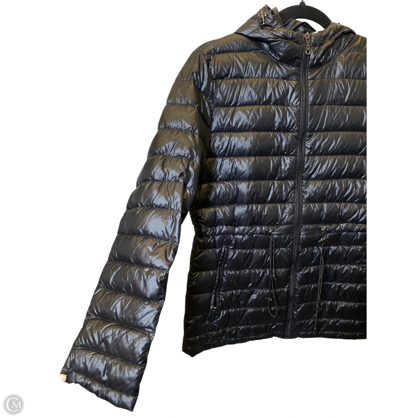 Jacket Puffer & Quilted By Dkny In Black, Size: S