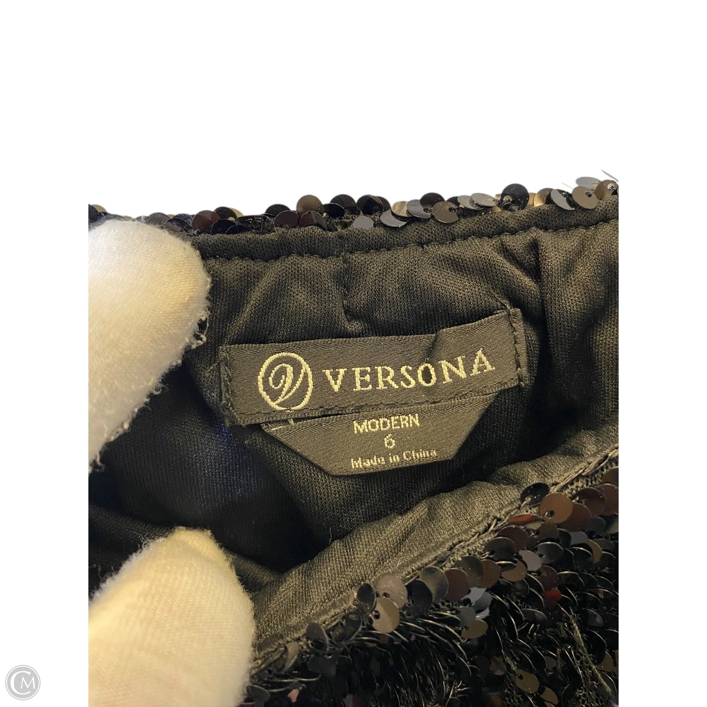 Skirt Mini & Short By Versona In Black, Size: 6