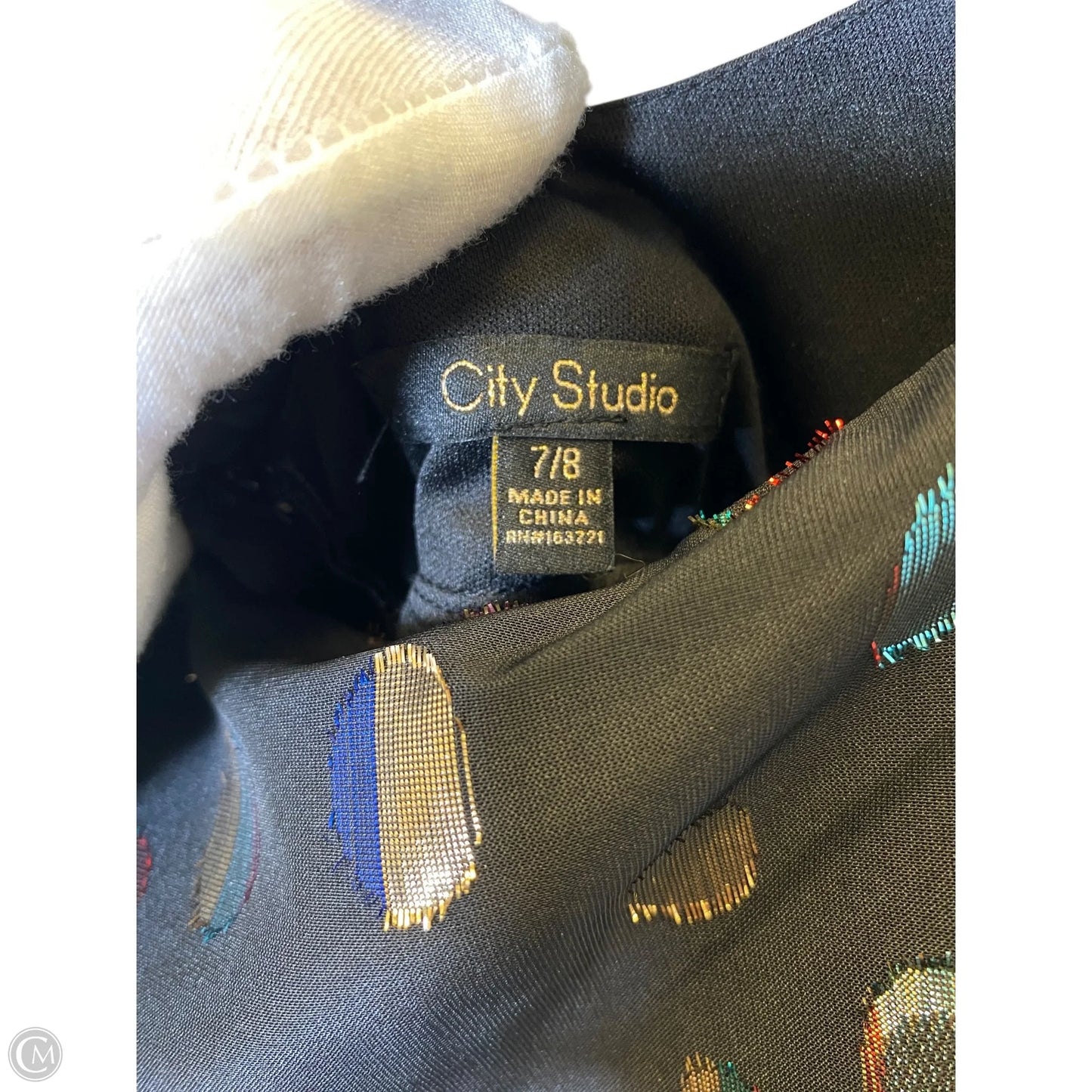 Dress Casual Short By City Studio In Multi-colored, Size: 8
