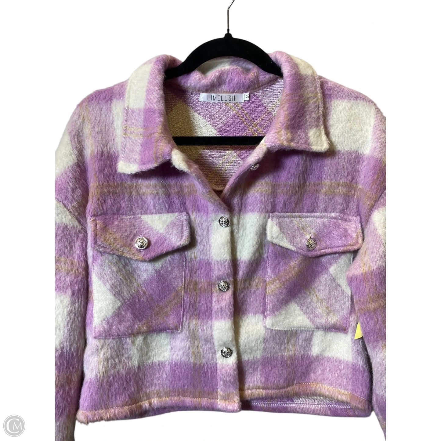 Jacket Other By Clothes Mentor In Plaid Pattern, Size: M