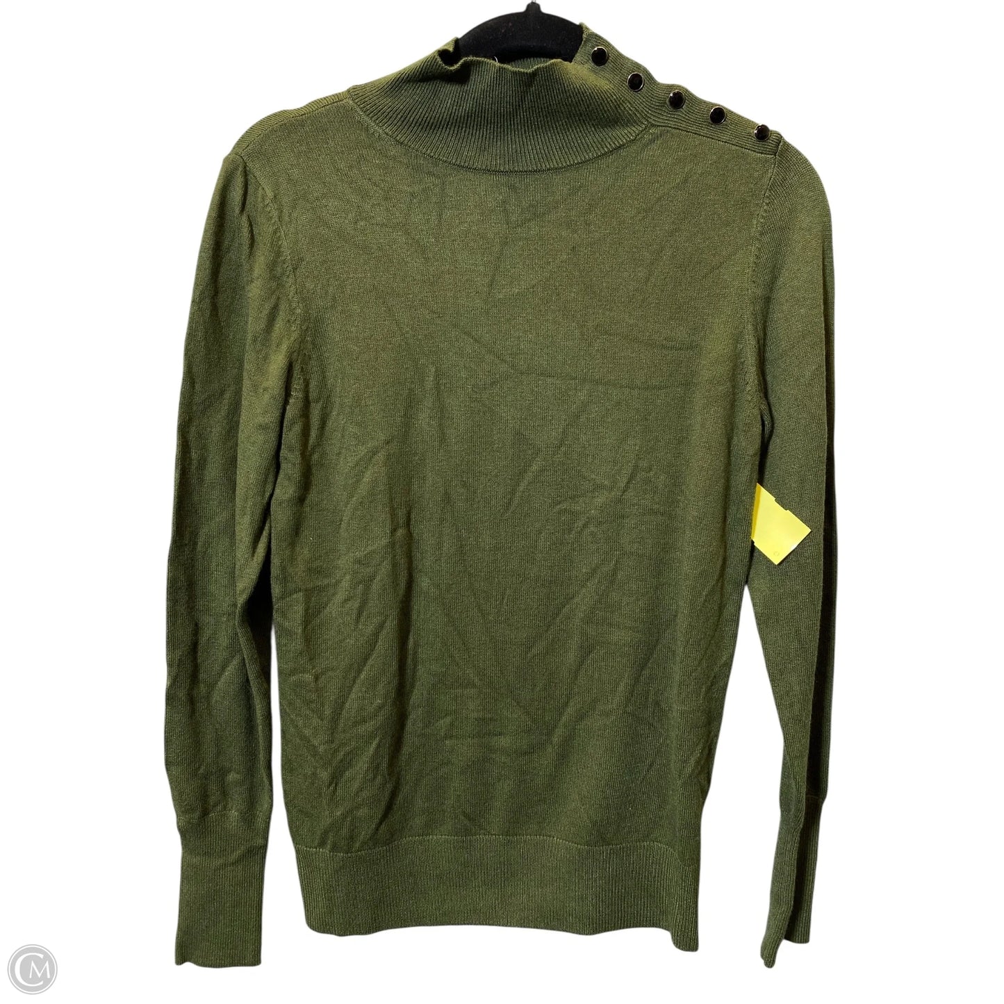 Sweater By Ann Taylor In Green, Size: S