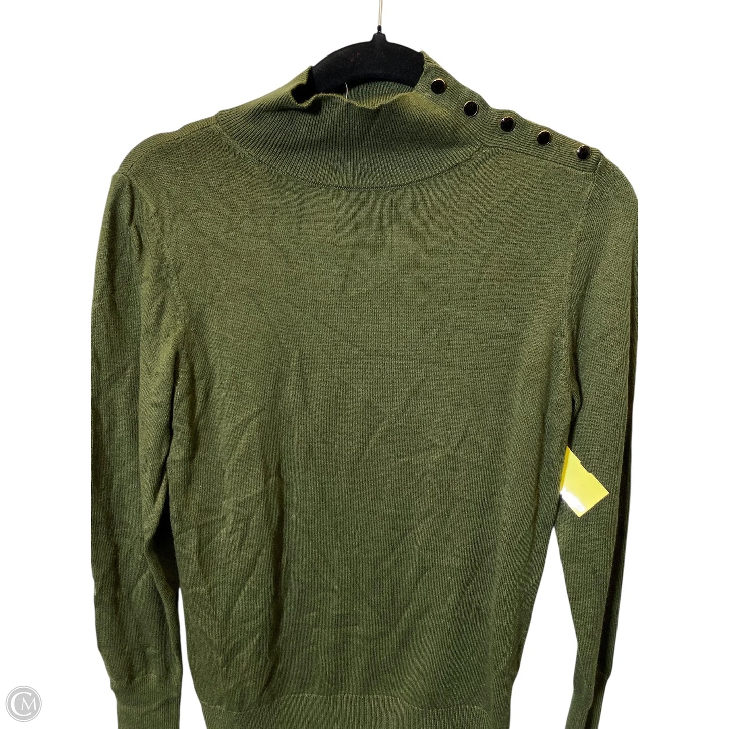 Sweater By Ann Taylor In Green, Size: S