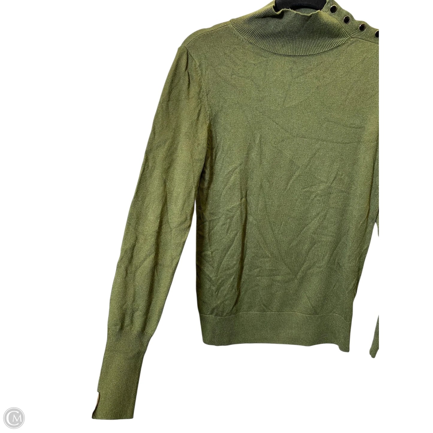 Sweater By Ann Taylor In Green, Size: S