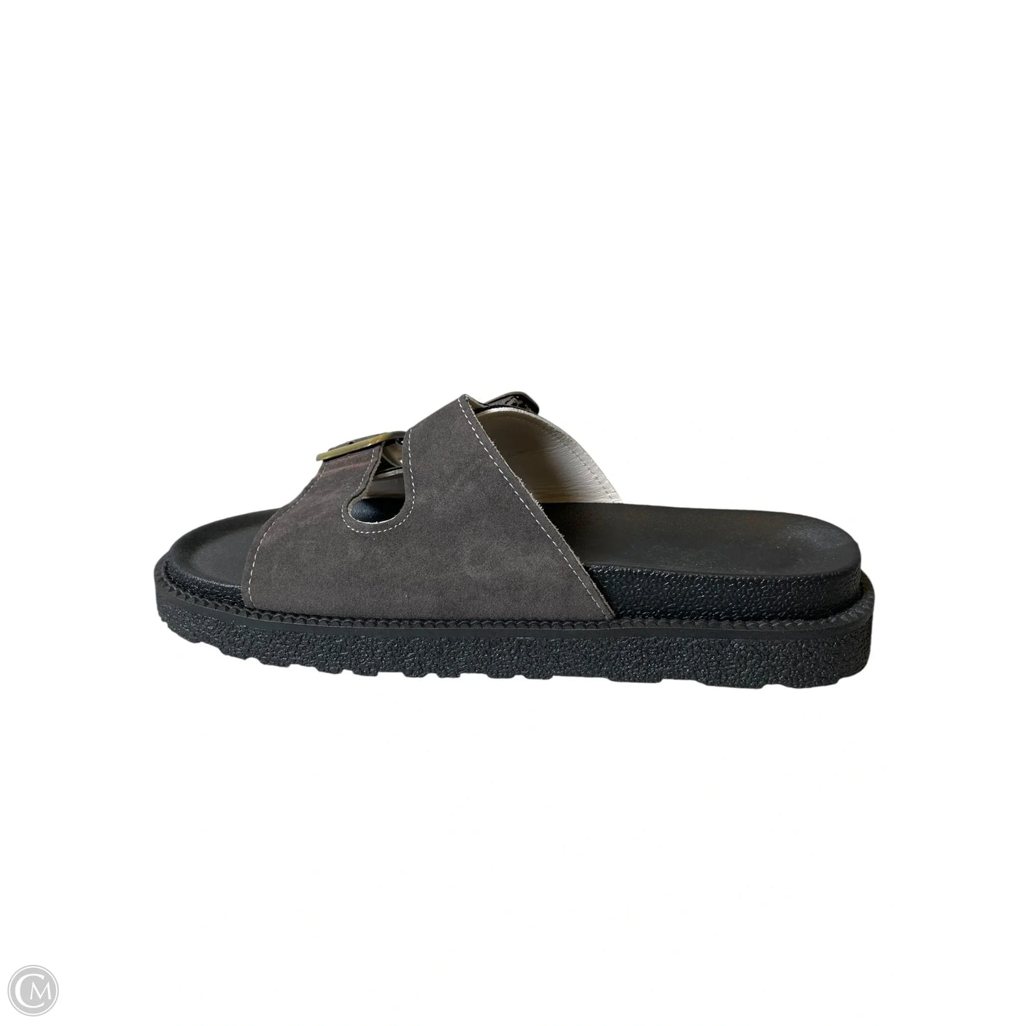 Sandals Flats By Clothes Mentor In Brown, Size: 11.5