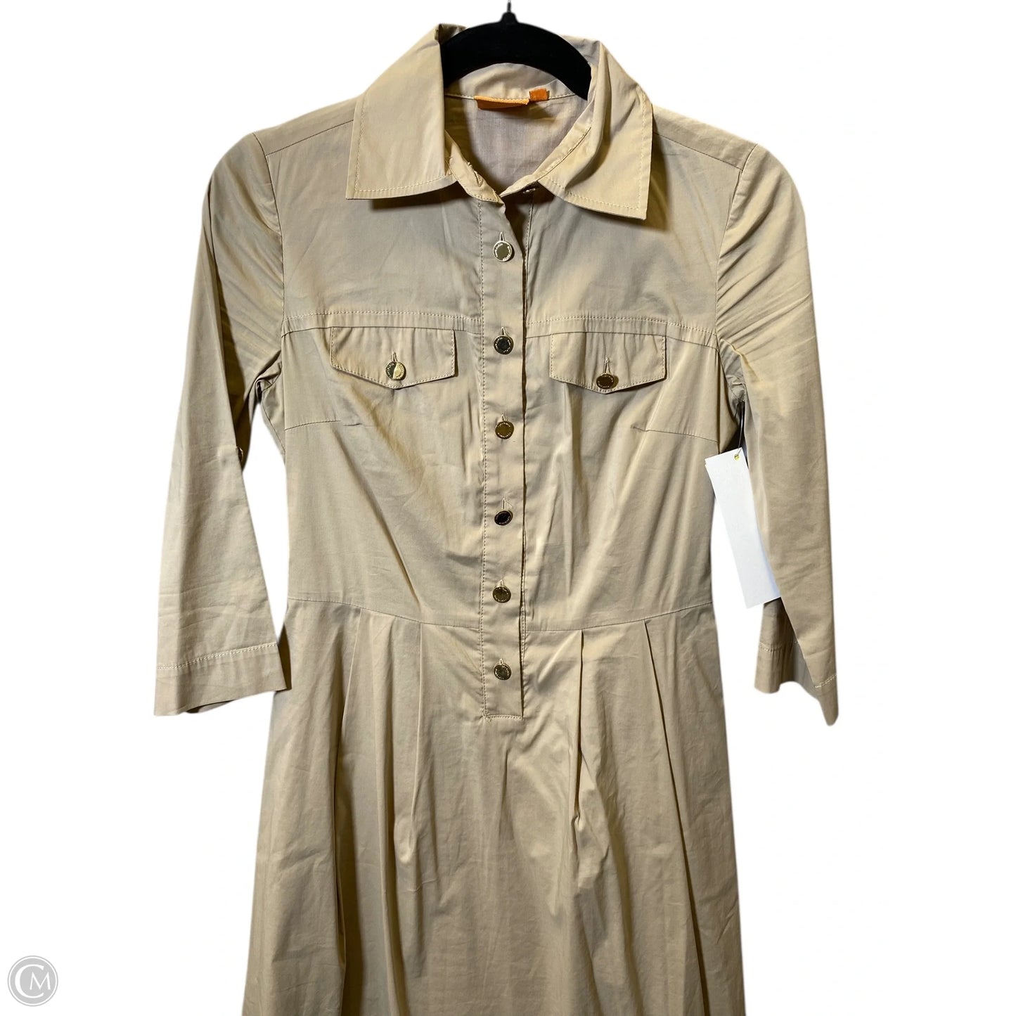 Dress Designer By Tory Burch In Beige, Size: 0