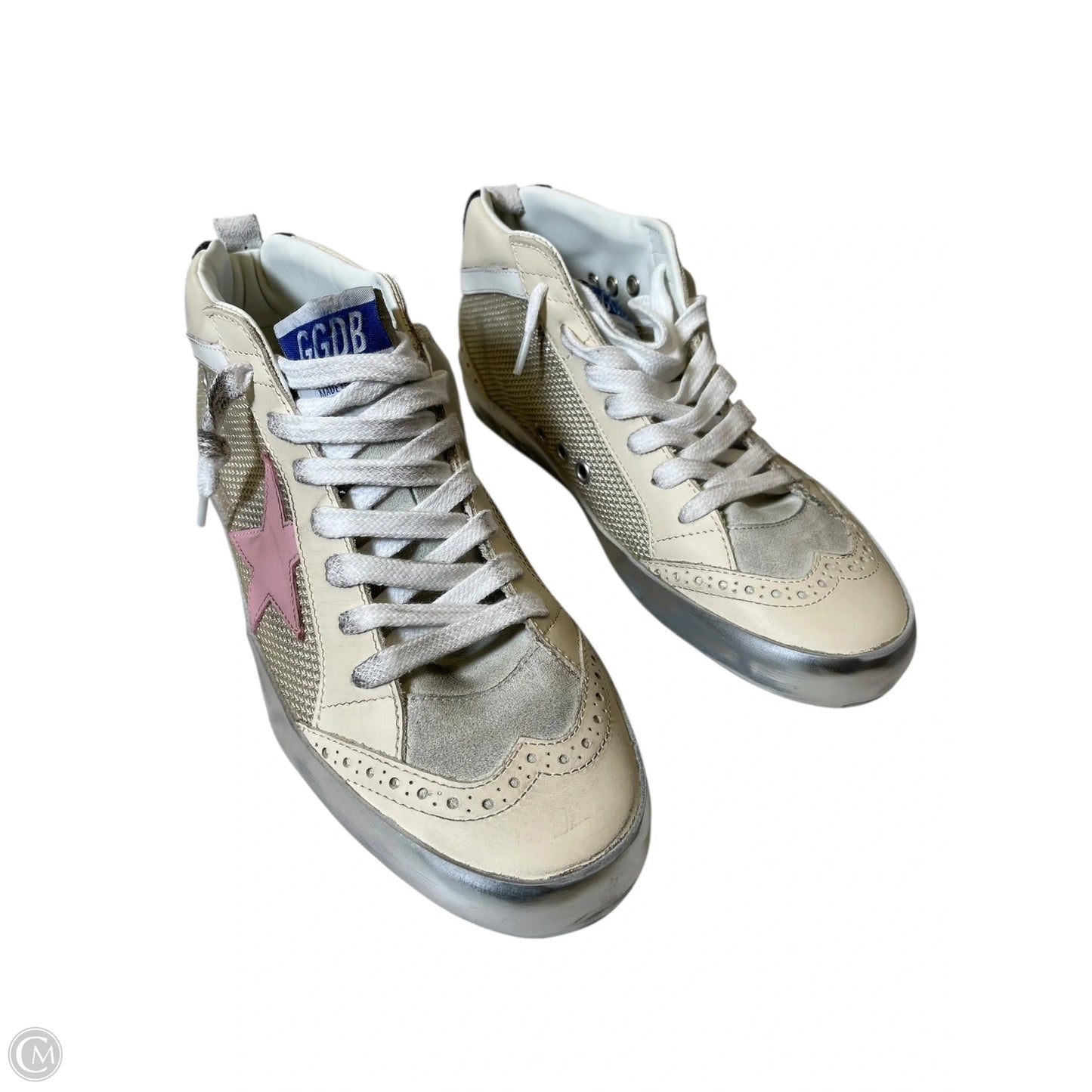 Shoes Luxury Designer By Golden Goose In Multi-colored, Size: 8