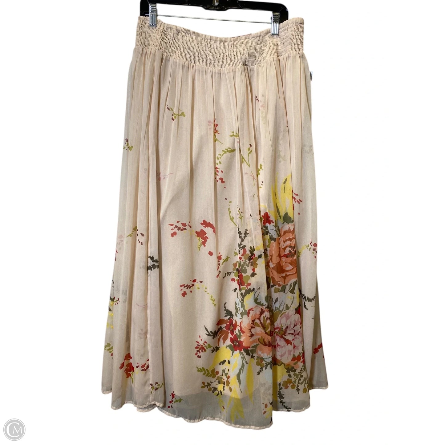 Skirt Maxi By Soft Surroundings In Multi-colored, Size: M