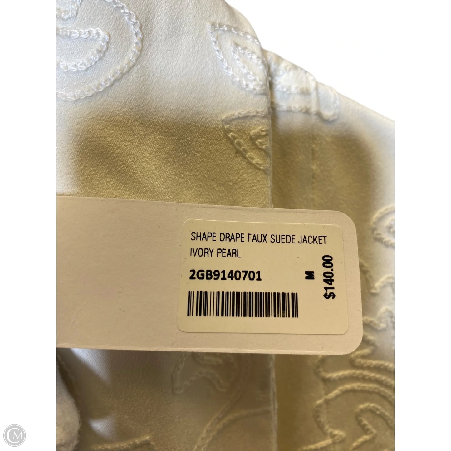 Jacket Moto By Soft Surroundings In Cream, Size: M