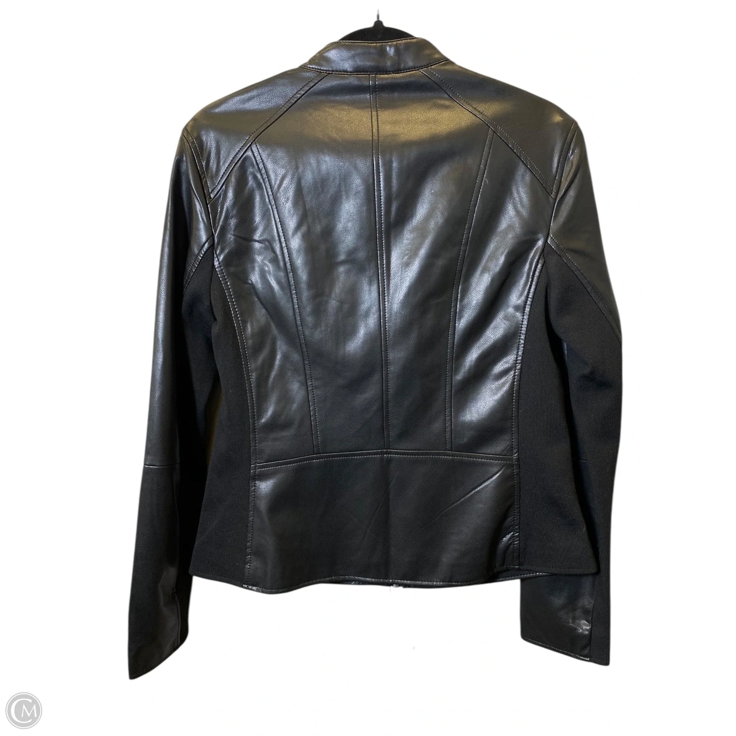 Jacket Moto By Kenneth Cole In Black, Size: M