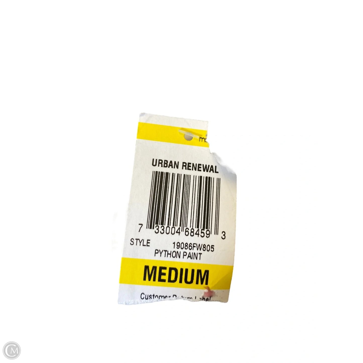 Top 3/4 Sleeve By Clothes Mentor In Snakeskin Print, Size: M