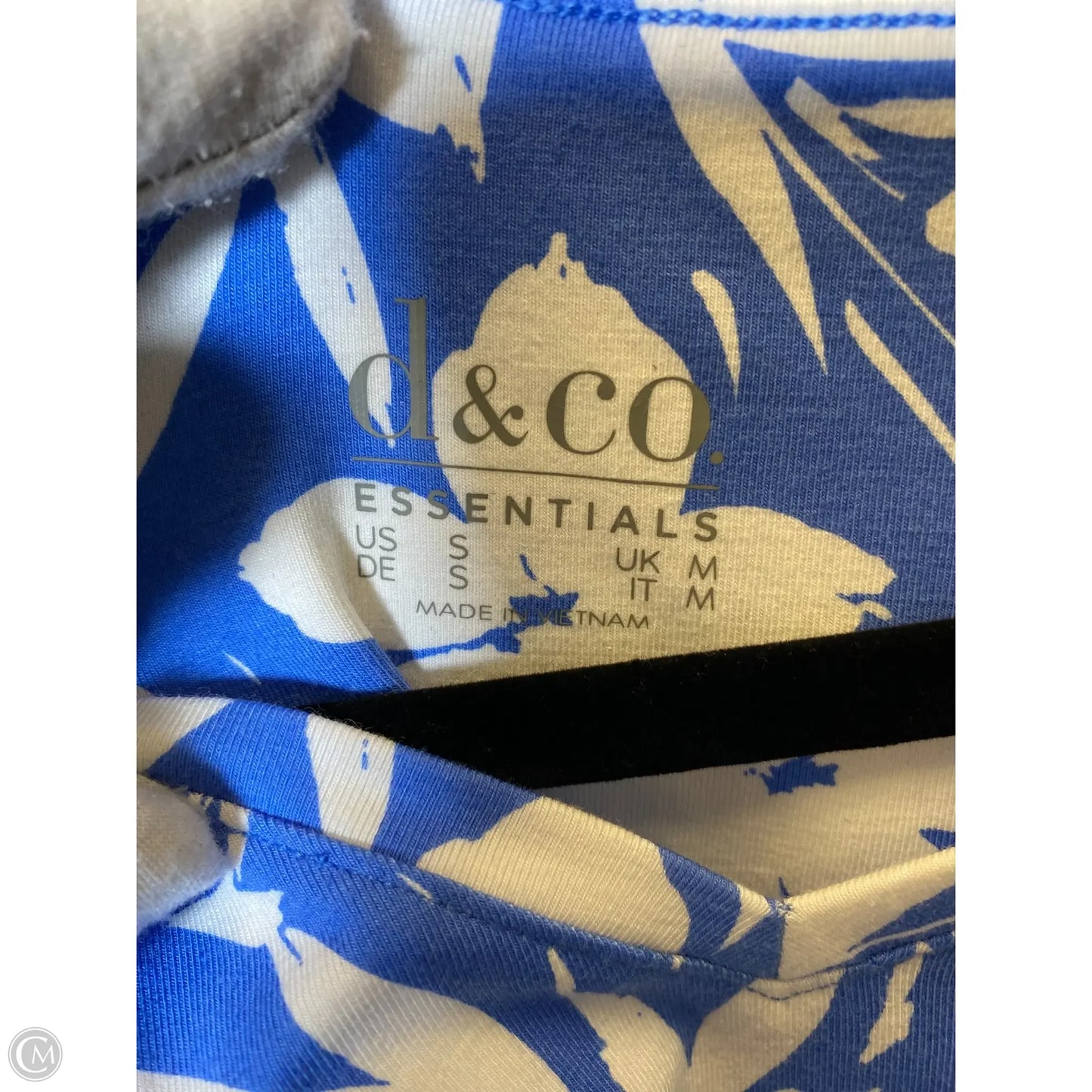 Top Long Sleeve By Cmc In Blue, Size: S