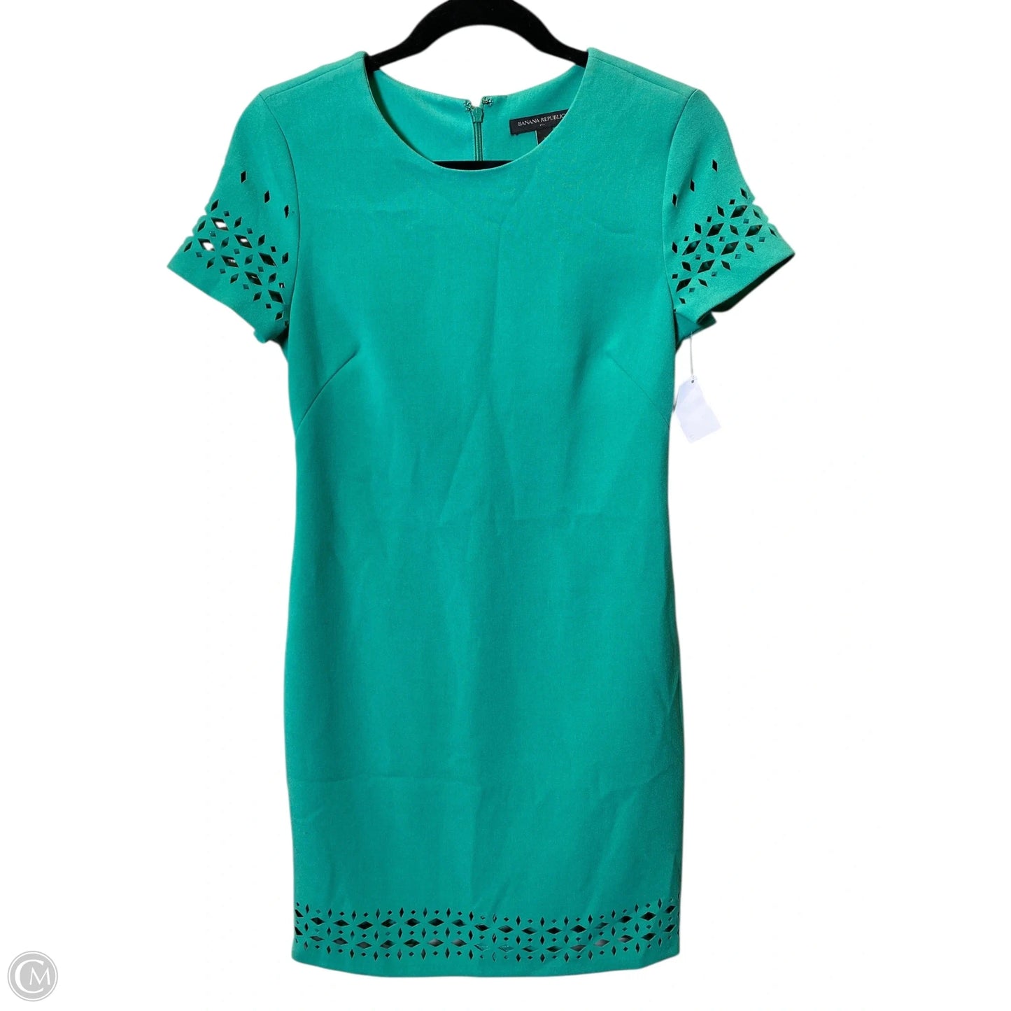 Dress Casual Short By Banana Republic In Green, Size: Xs