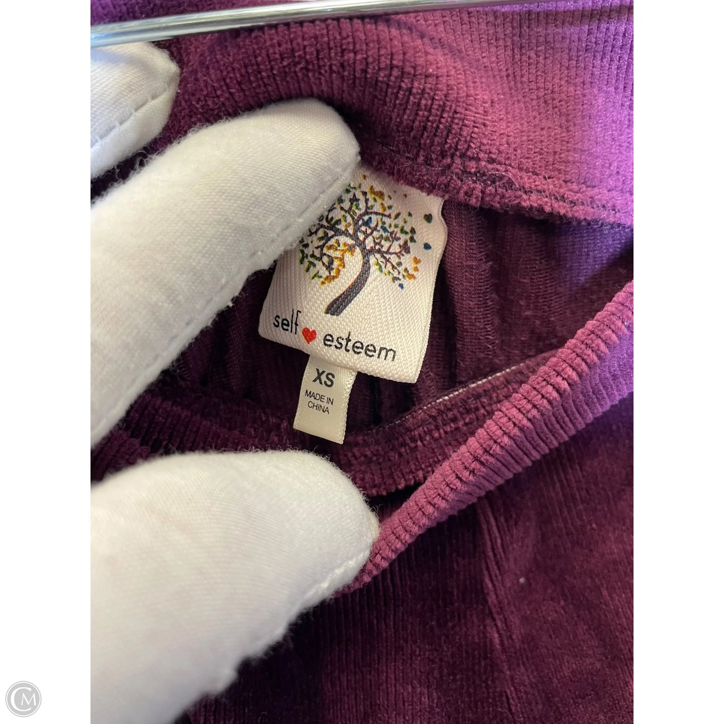 Pants Lounge By Self Esteem In Purple, Size: 2