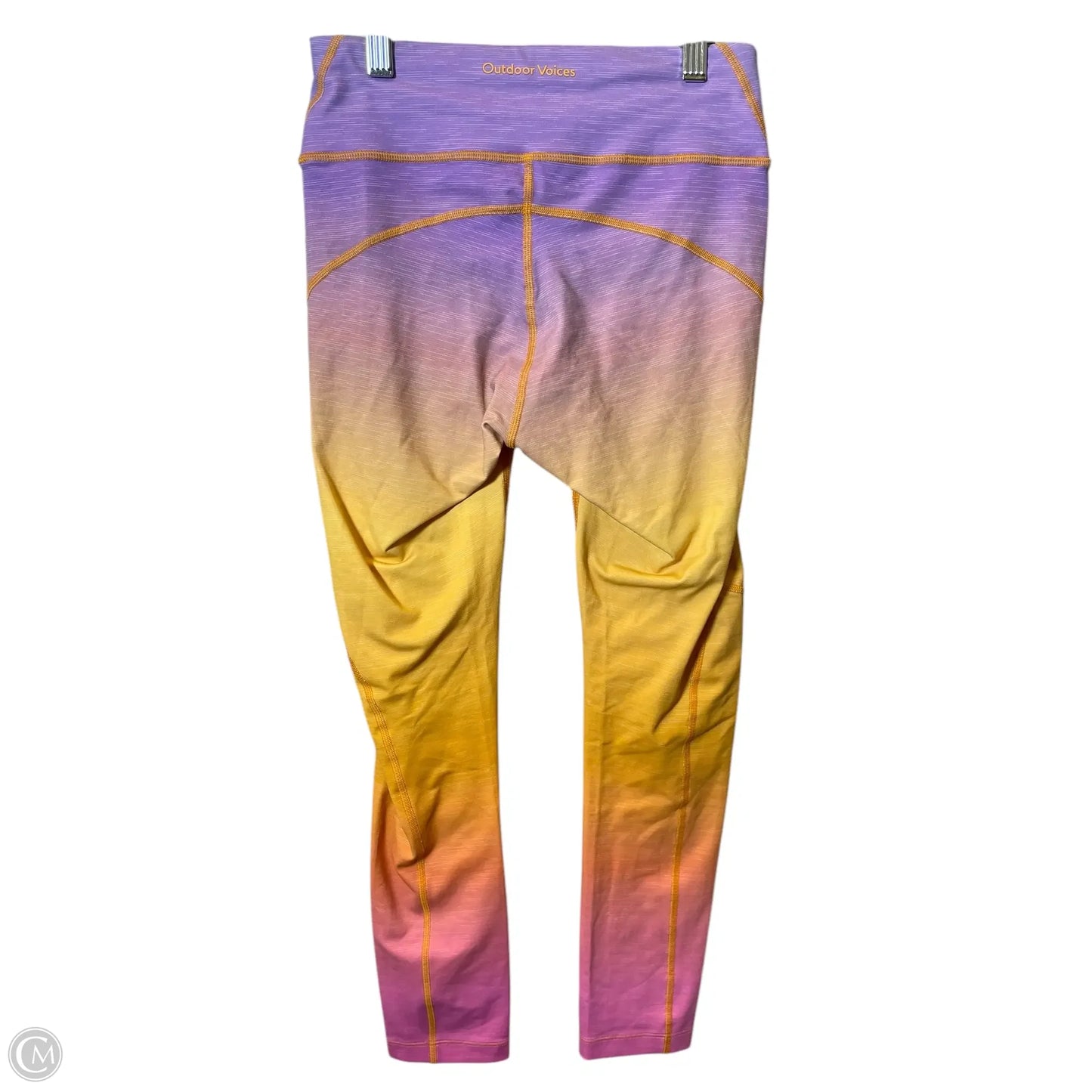 Athletic Leggings By Outdoor Voices In Multi-colored, Size: S