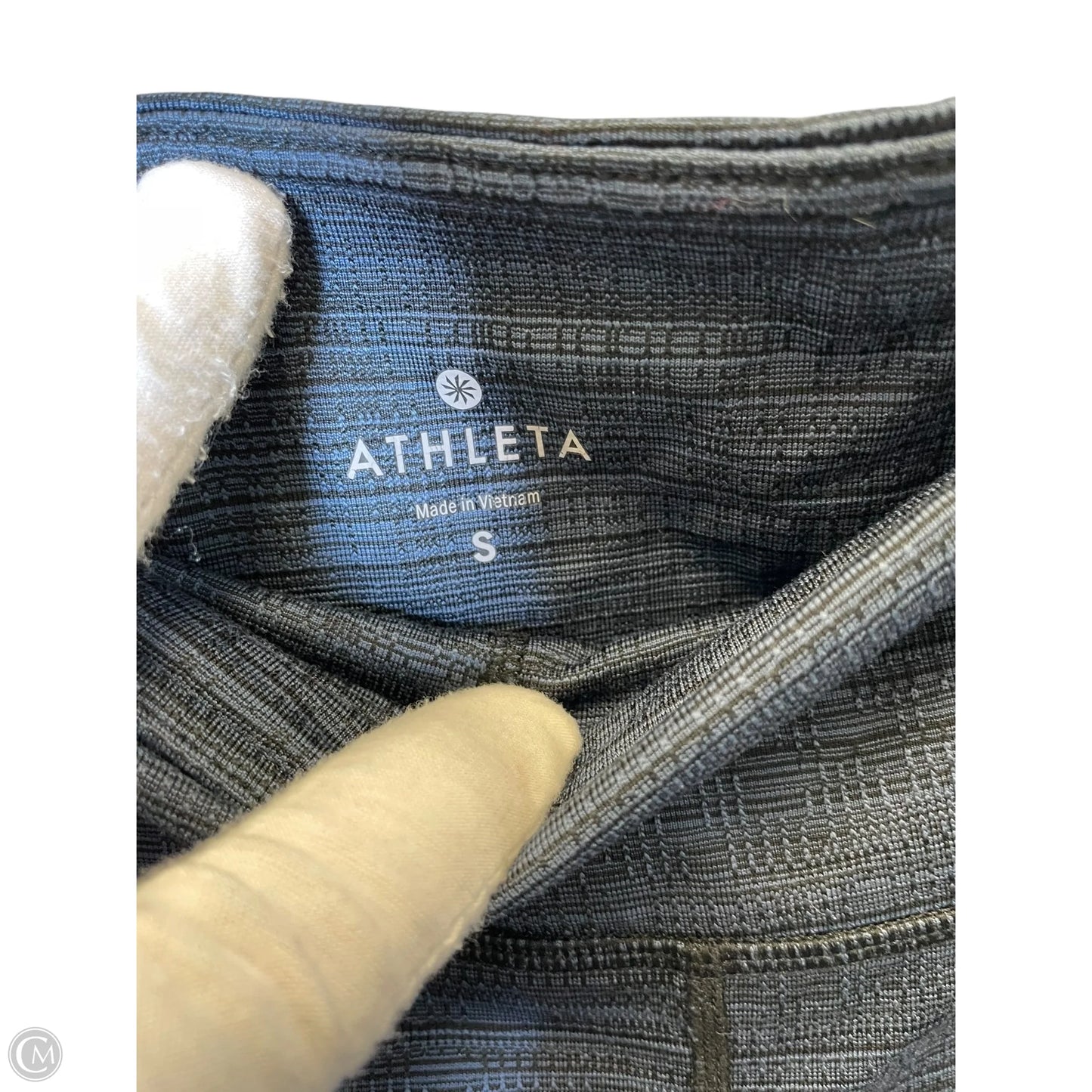 Athletic Leggings By Athleta In Navy, Size: S