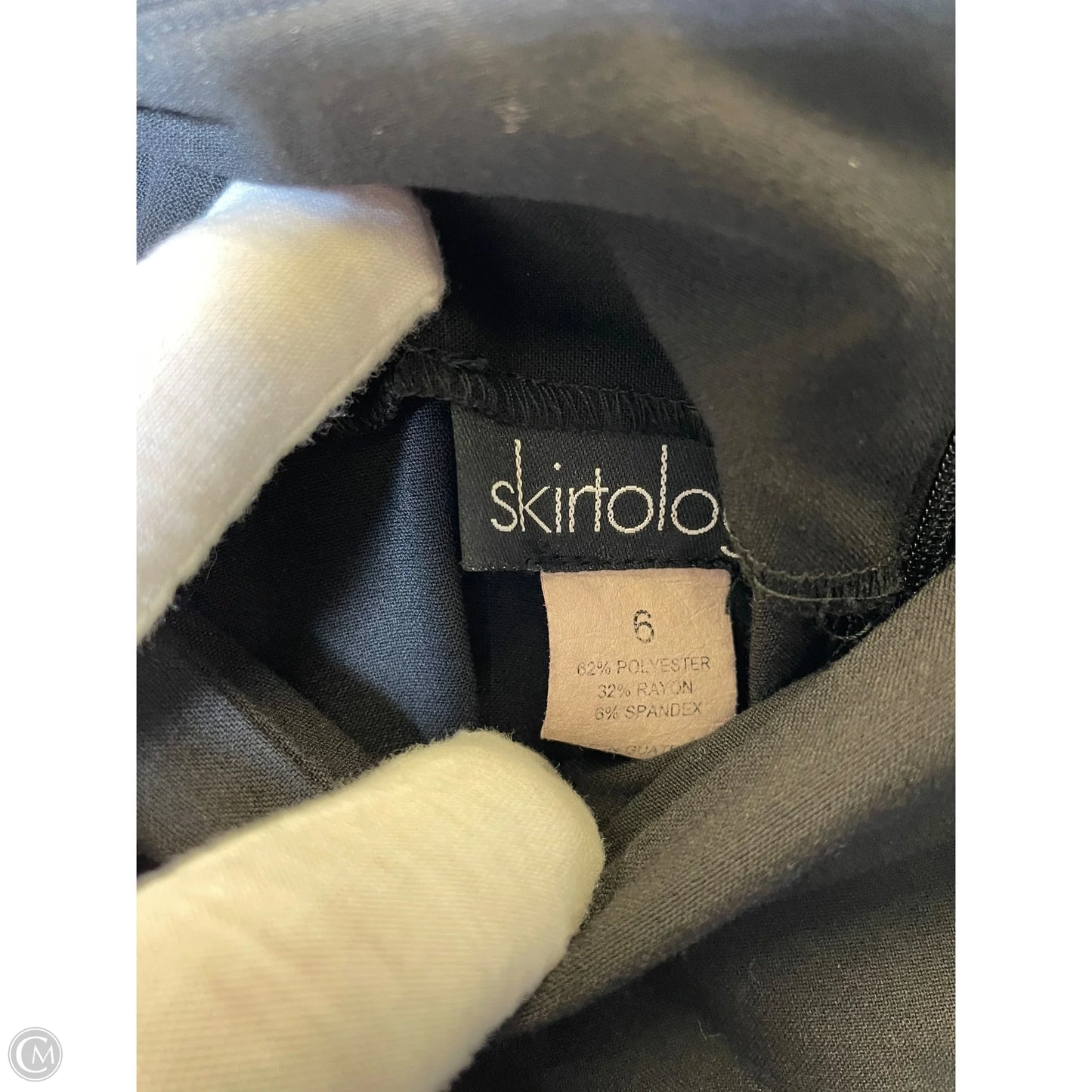 Skirt Mini & Short By Cmc In Black, Size: 6