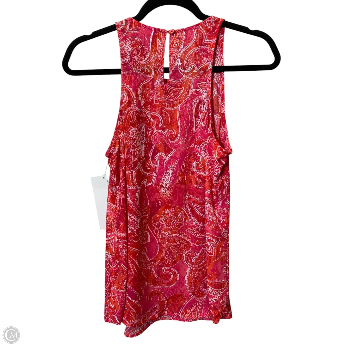Top Sleeveless By Violet And Claire In Orange & Pink, Size: S