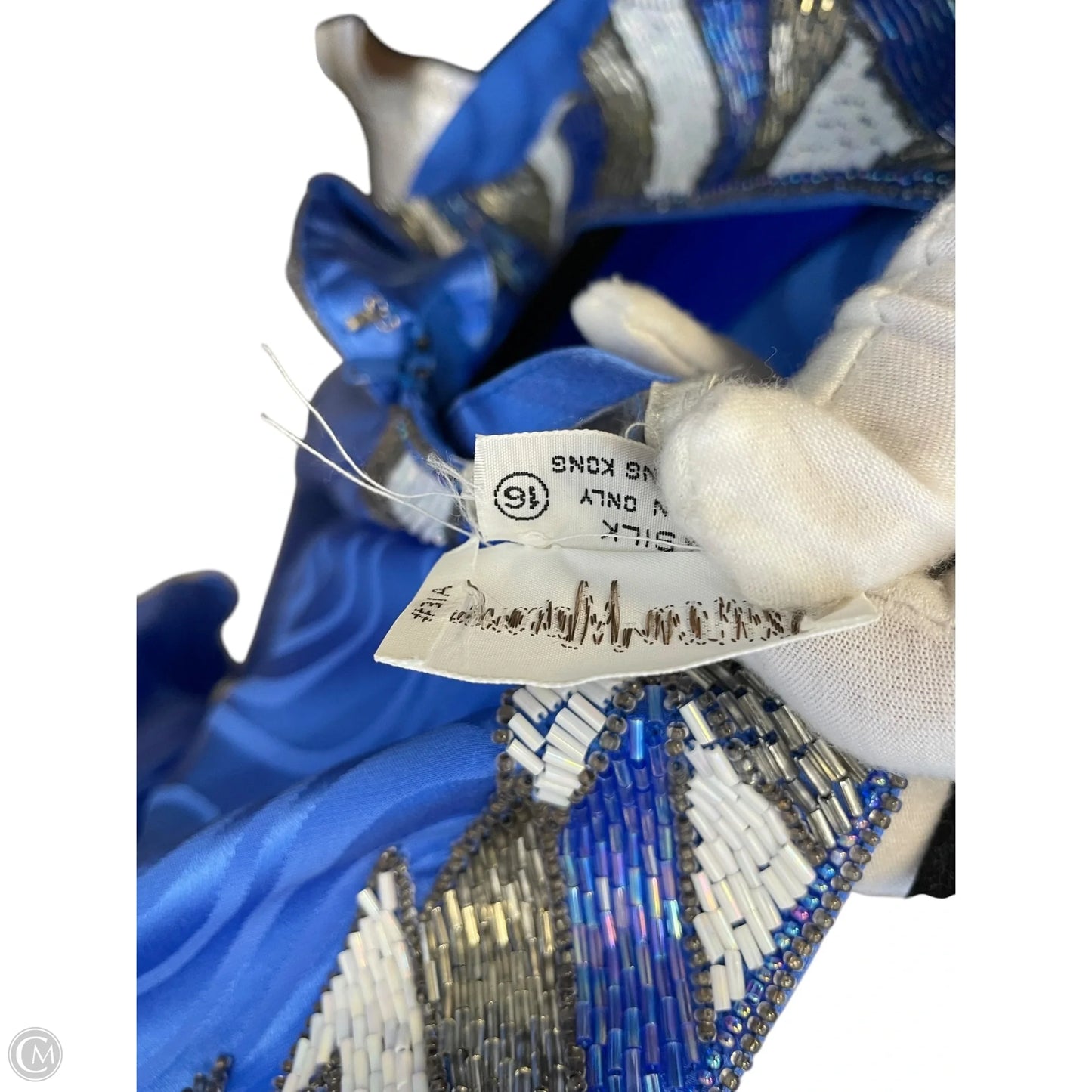 Dress Designer By Neiman Marcus In Blue, Size: 1x