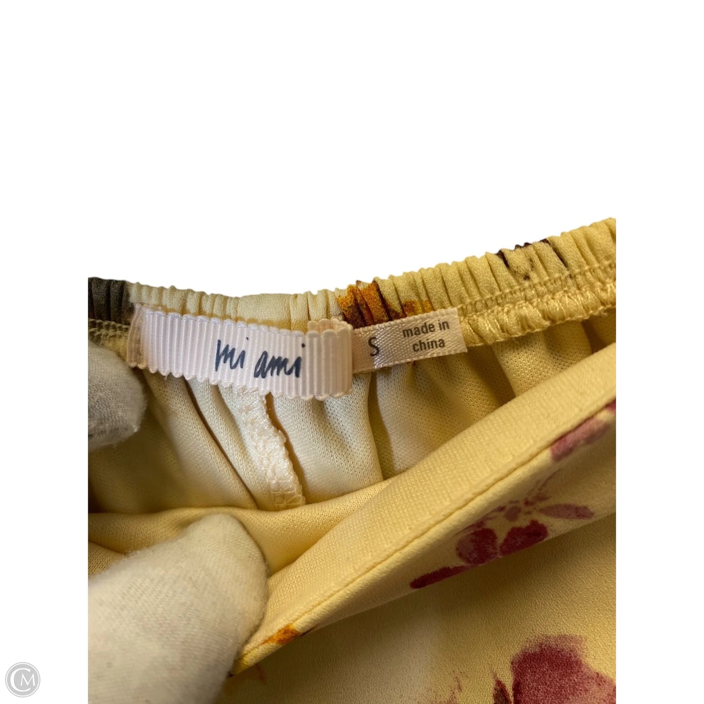 Skirt Mini & Short By Mi Ami In Floral Print, Size: S