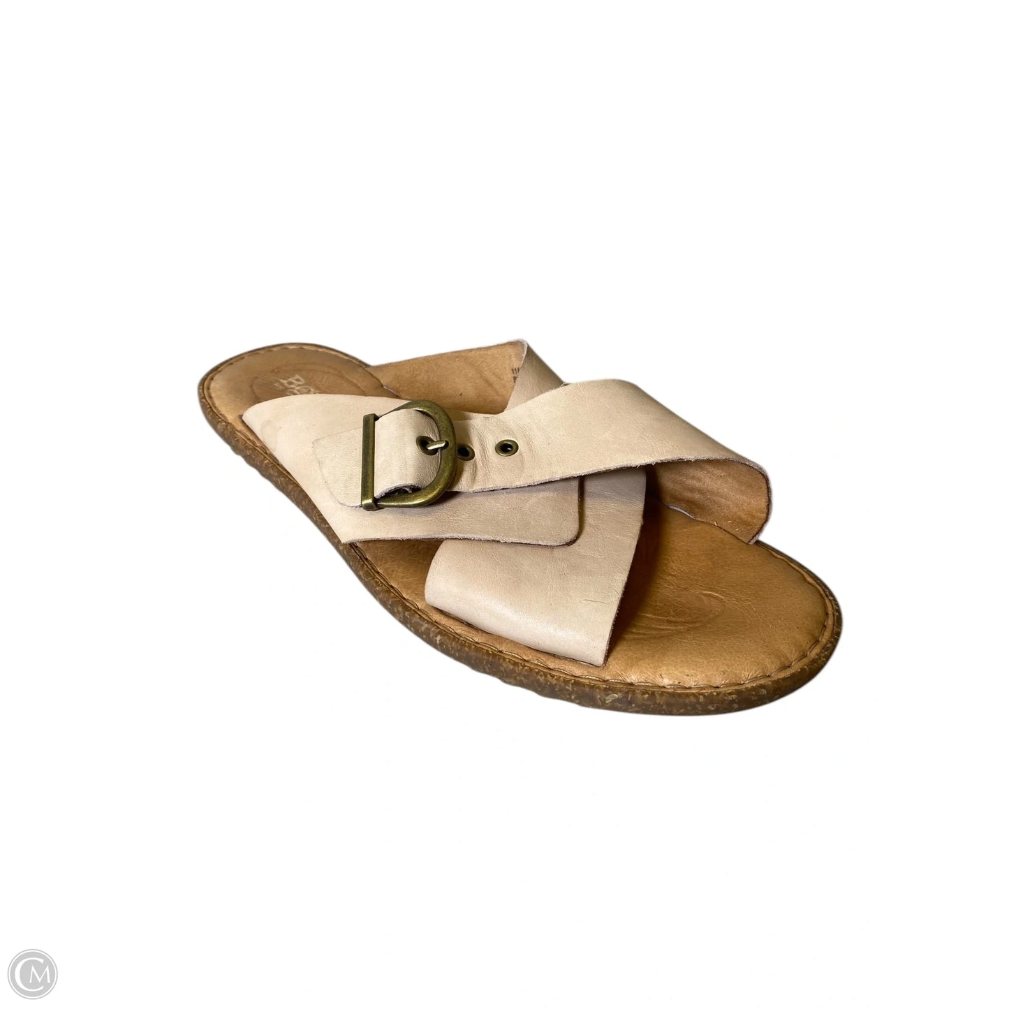 Sandals Flip Flops By Born In Tan, Size: 11