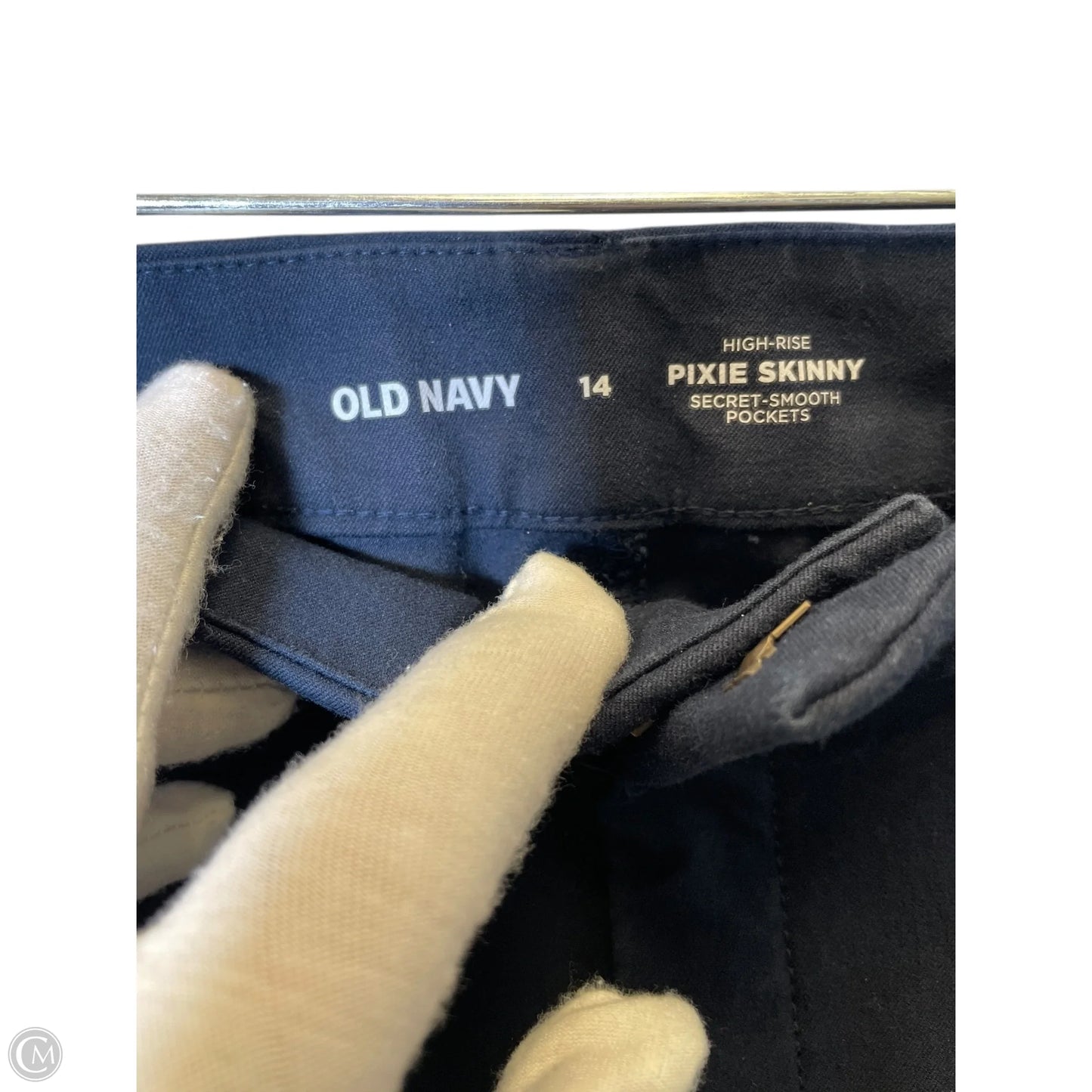 Pants Cropped By Old Navy In Navy, Size: 14