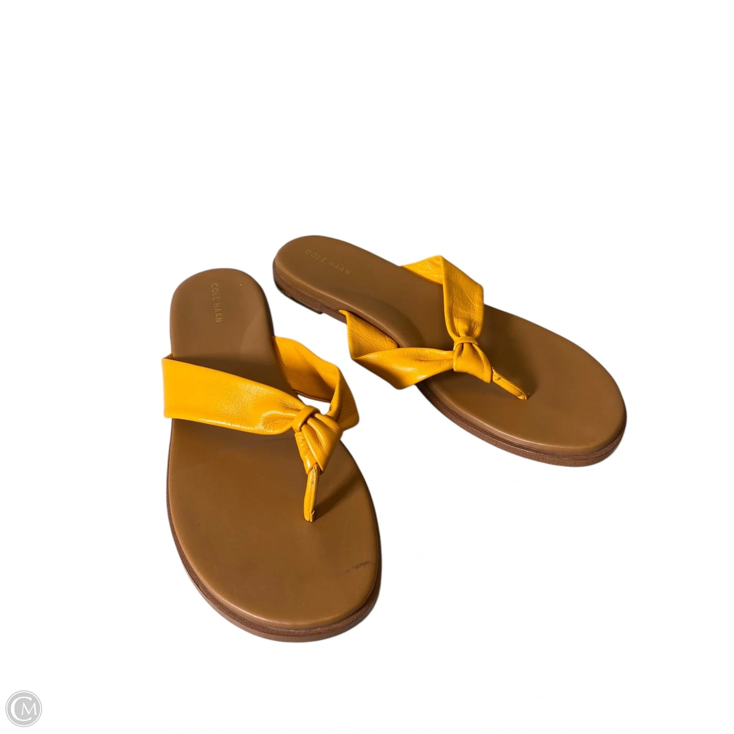 Sandals Flip Flops By Cole-haan In Orange, Size: 11