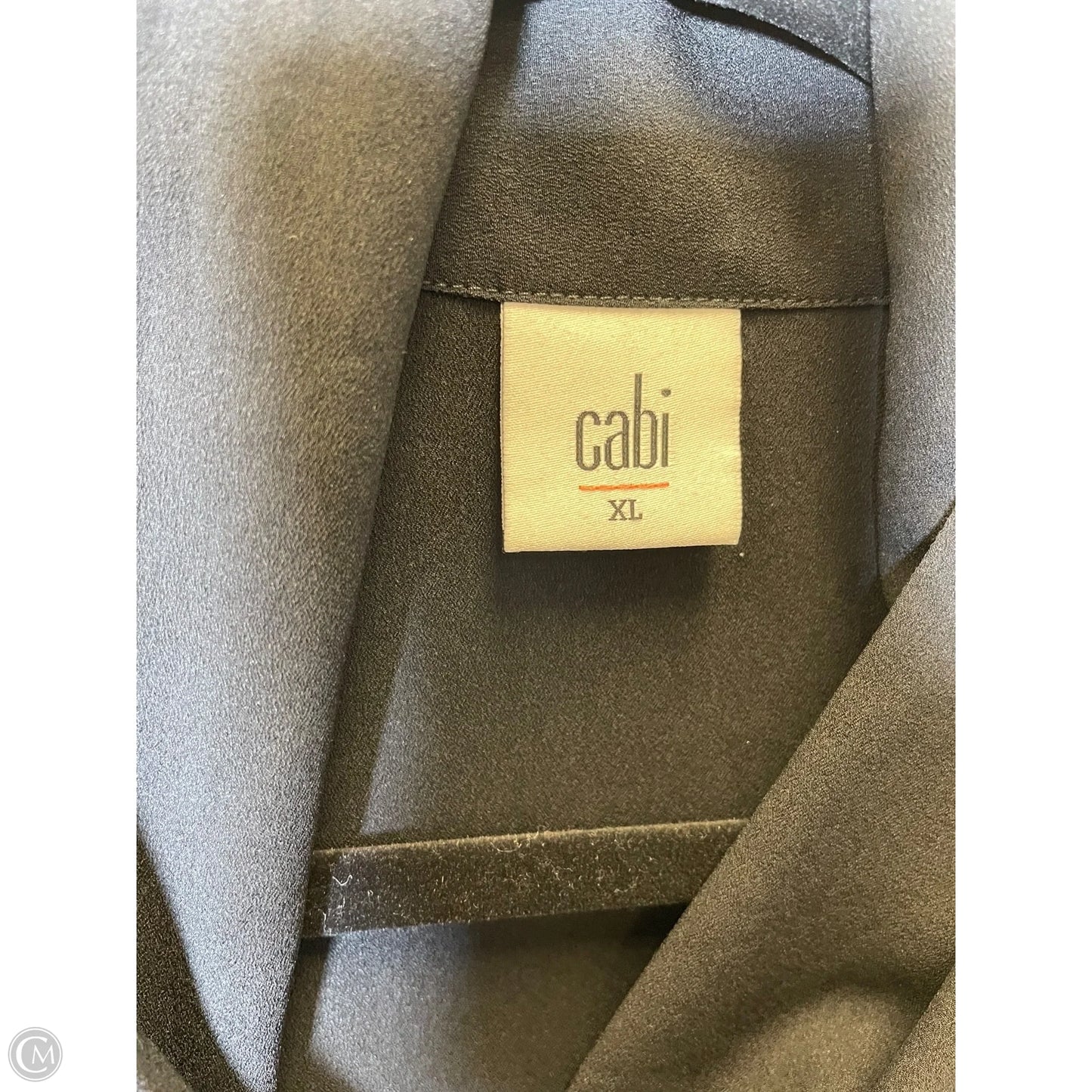 Top Sleeveless By Cabi In Black, Size: Xl