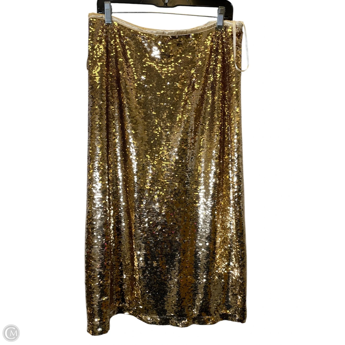Skirt Maxi By Cmc In Gold, Size: 10