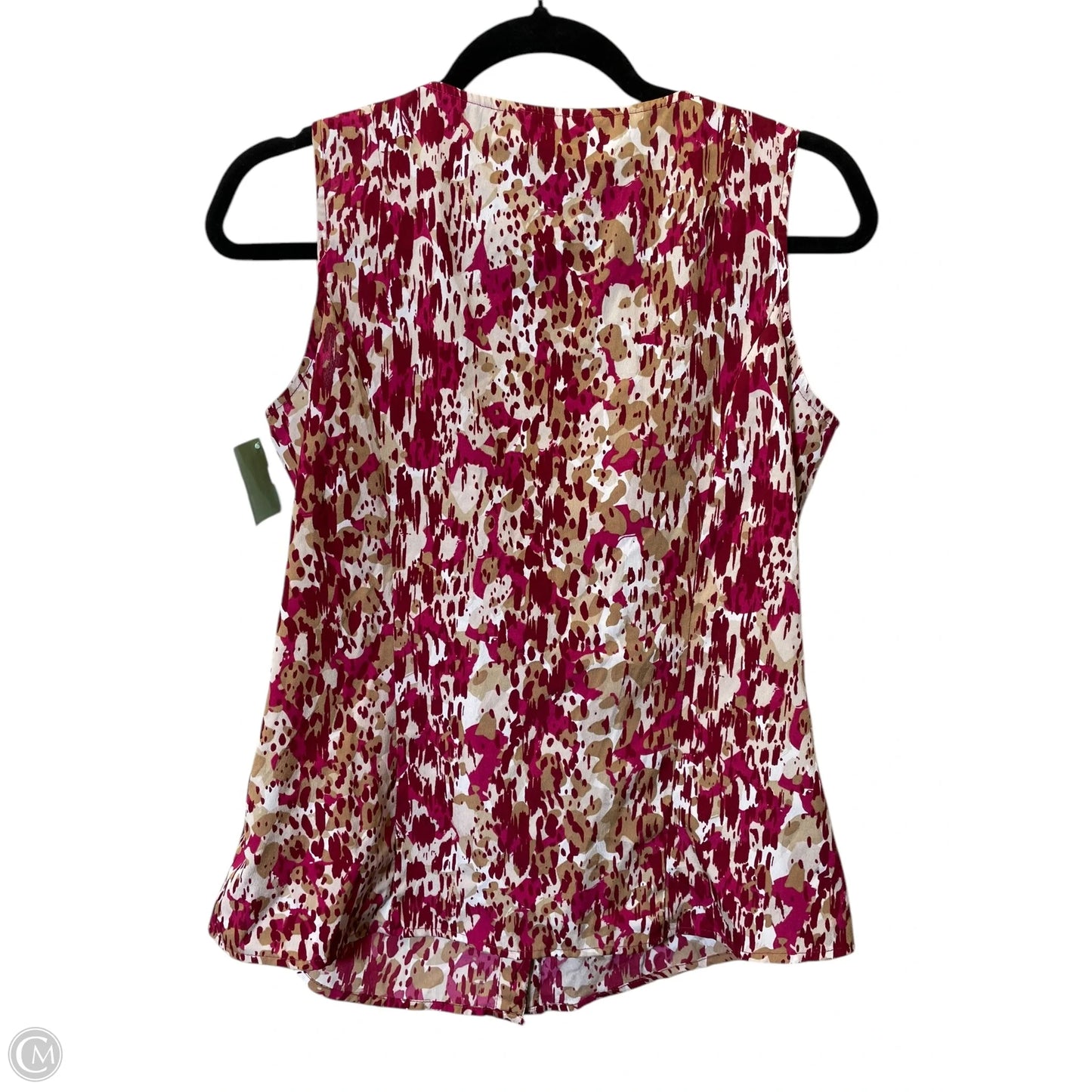 Top Sleeveless By Banana Republic In Multi-colored, Size: S