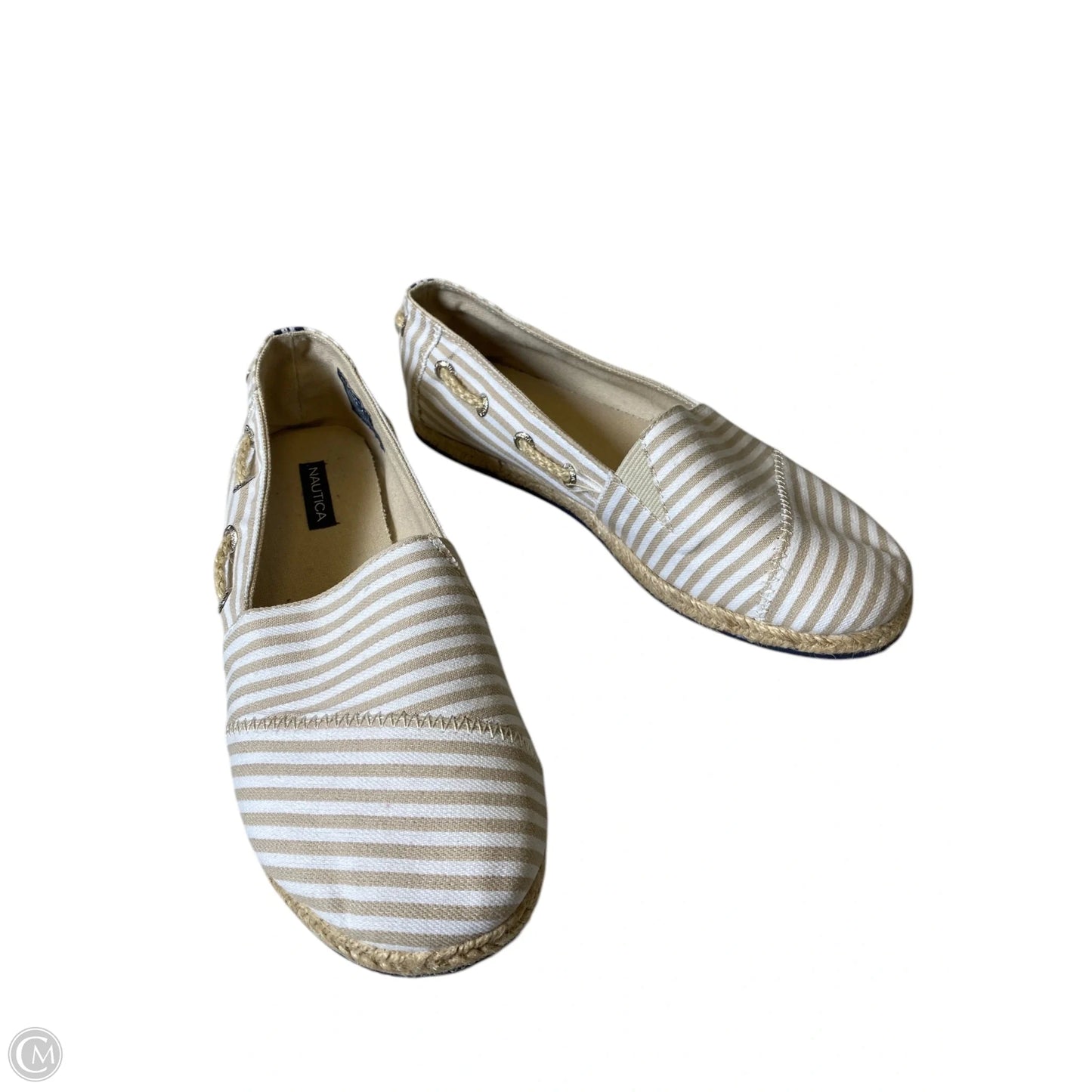 Shoes Flats By Nautica In Striped Pattern, Size: 7