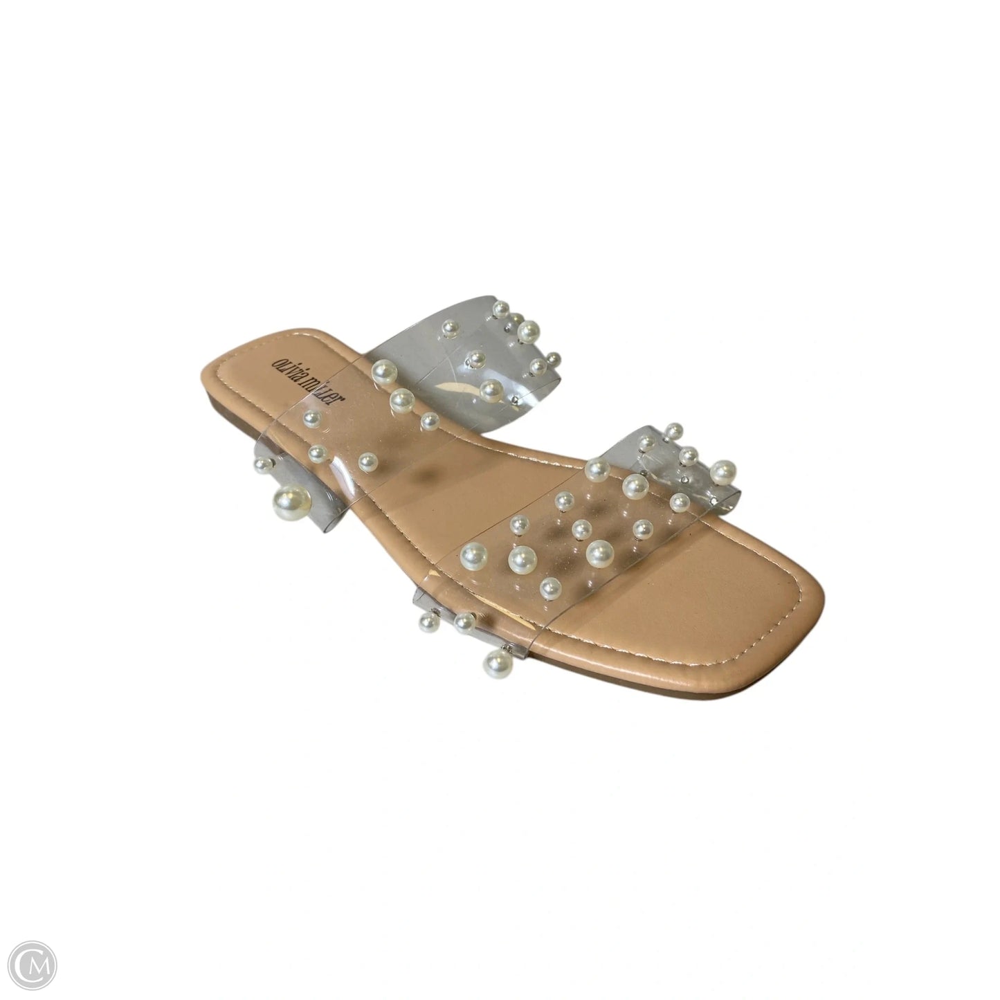 Sandals Flip Flops By Olivia Miller In Clear, Size: 7